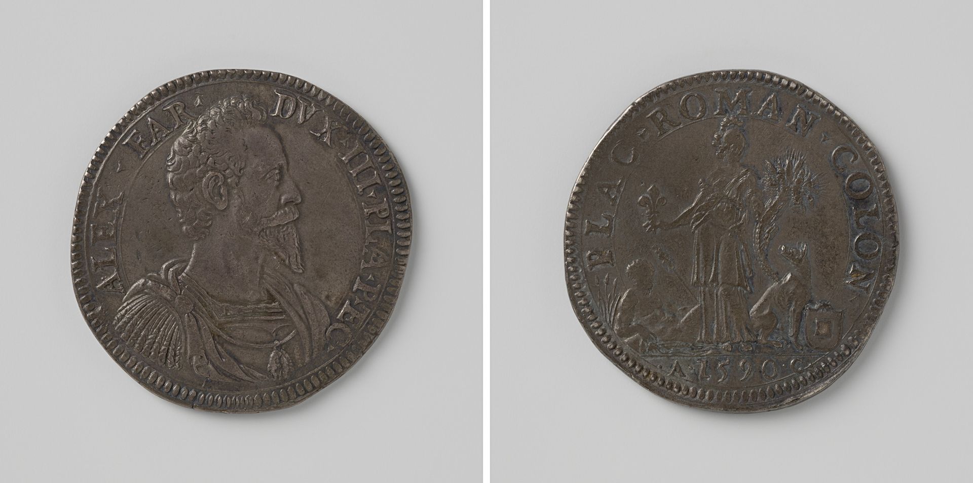 Scudo, Alexander Farnese, hertog van Parma herstelt de rust in het bisdom Keulen by Anonymous
