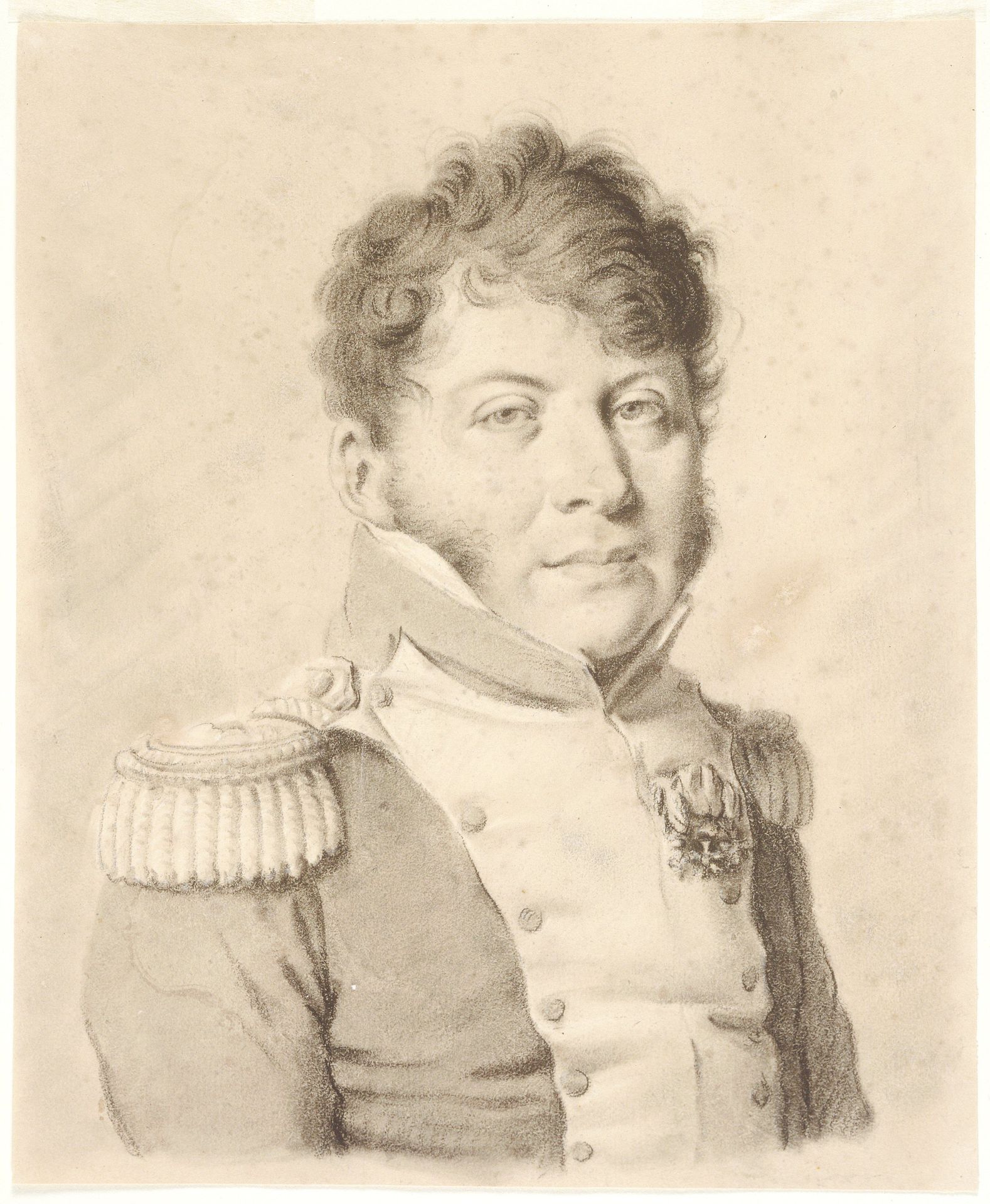Portrait of an Officer by Louis Léopold Boilly