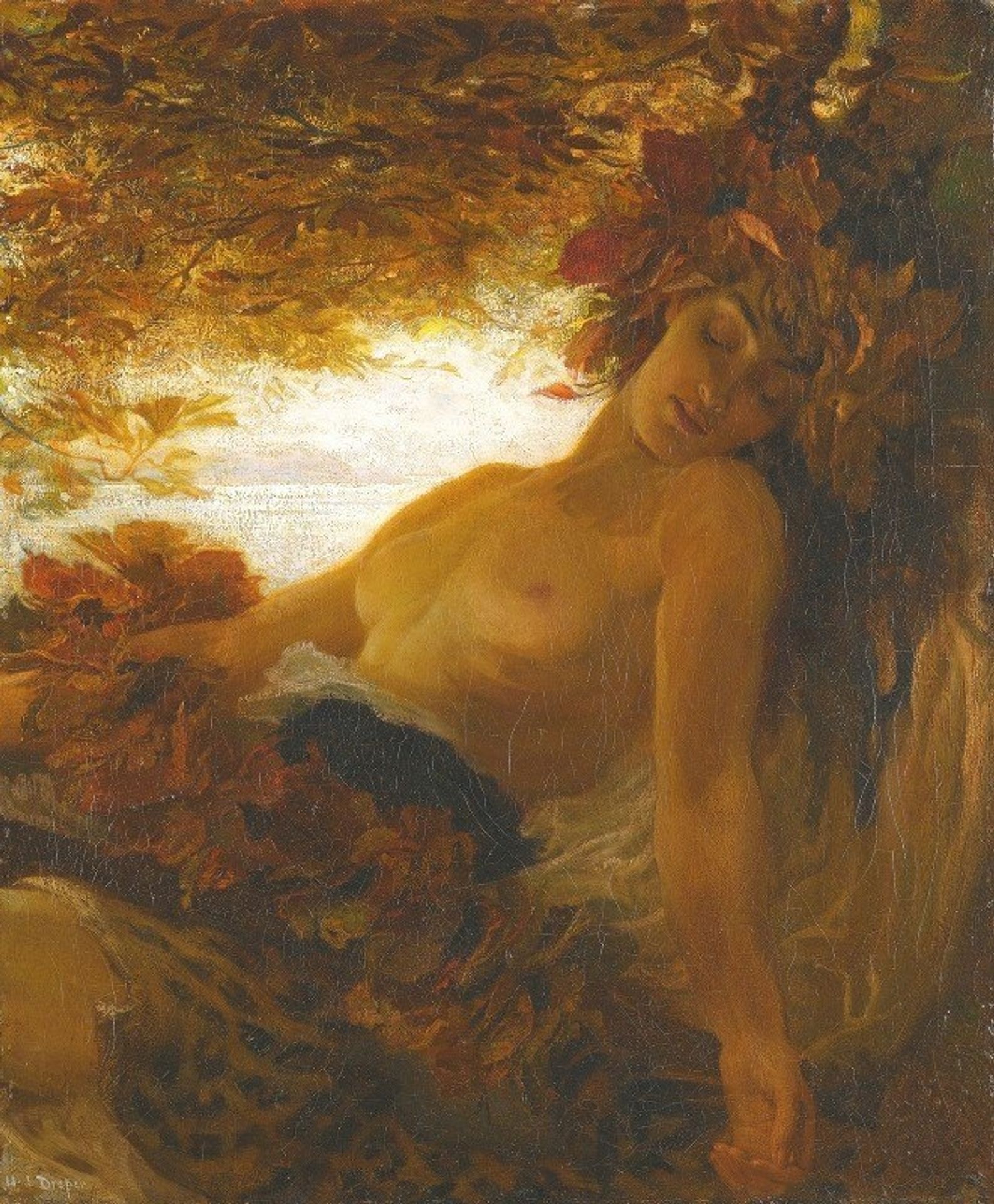 Autumn - Herbert James Draper | Artera | AskArtera