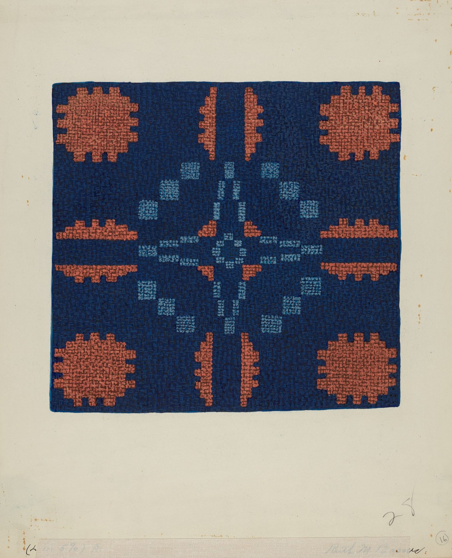 Coverlet Detail by Barnes