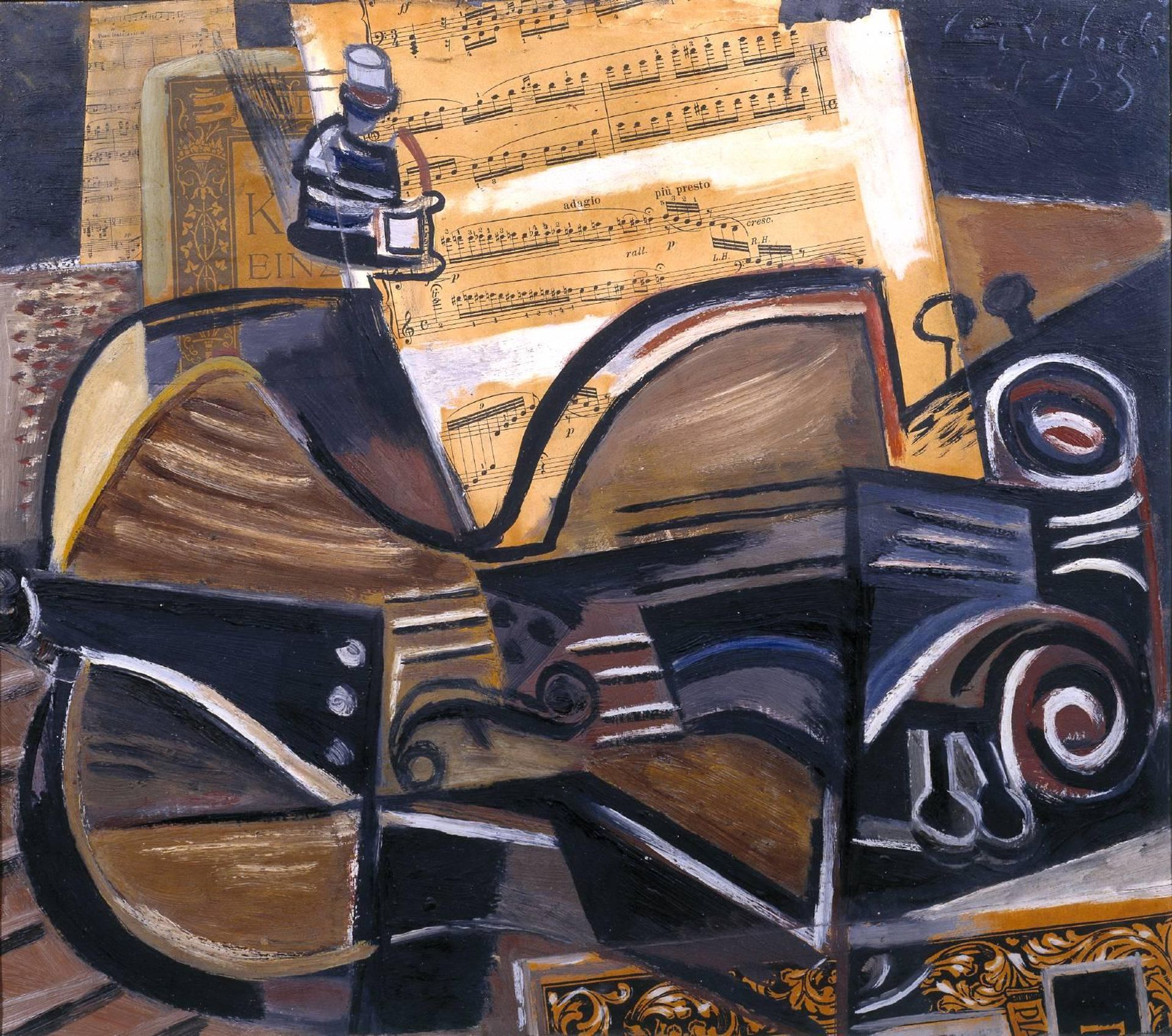 Still Life with Music by Ceri Richards