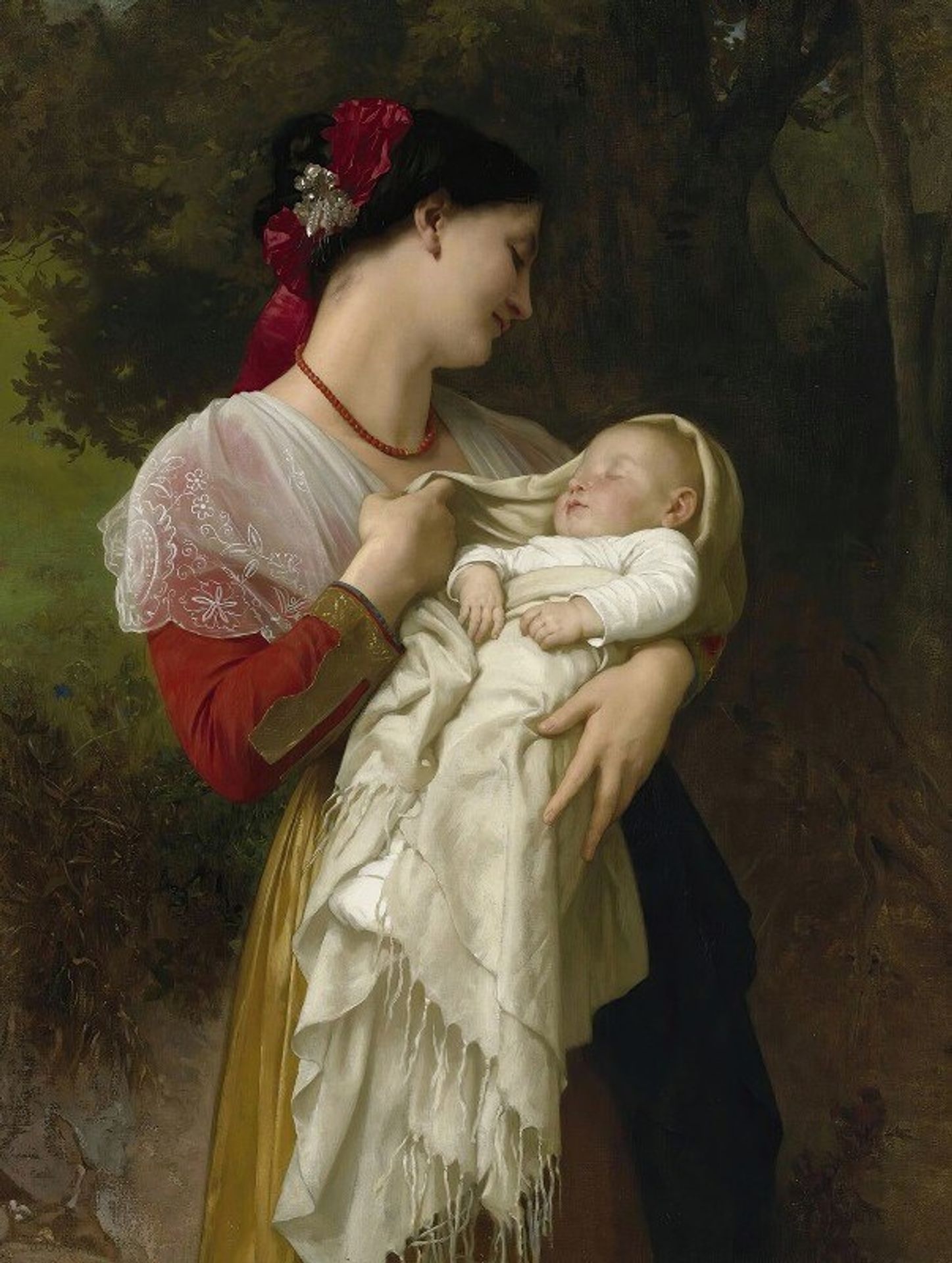 Admiration Maternelle by William Bouguereau