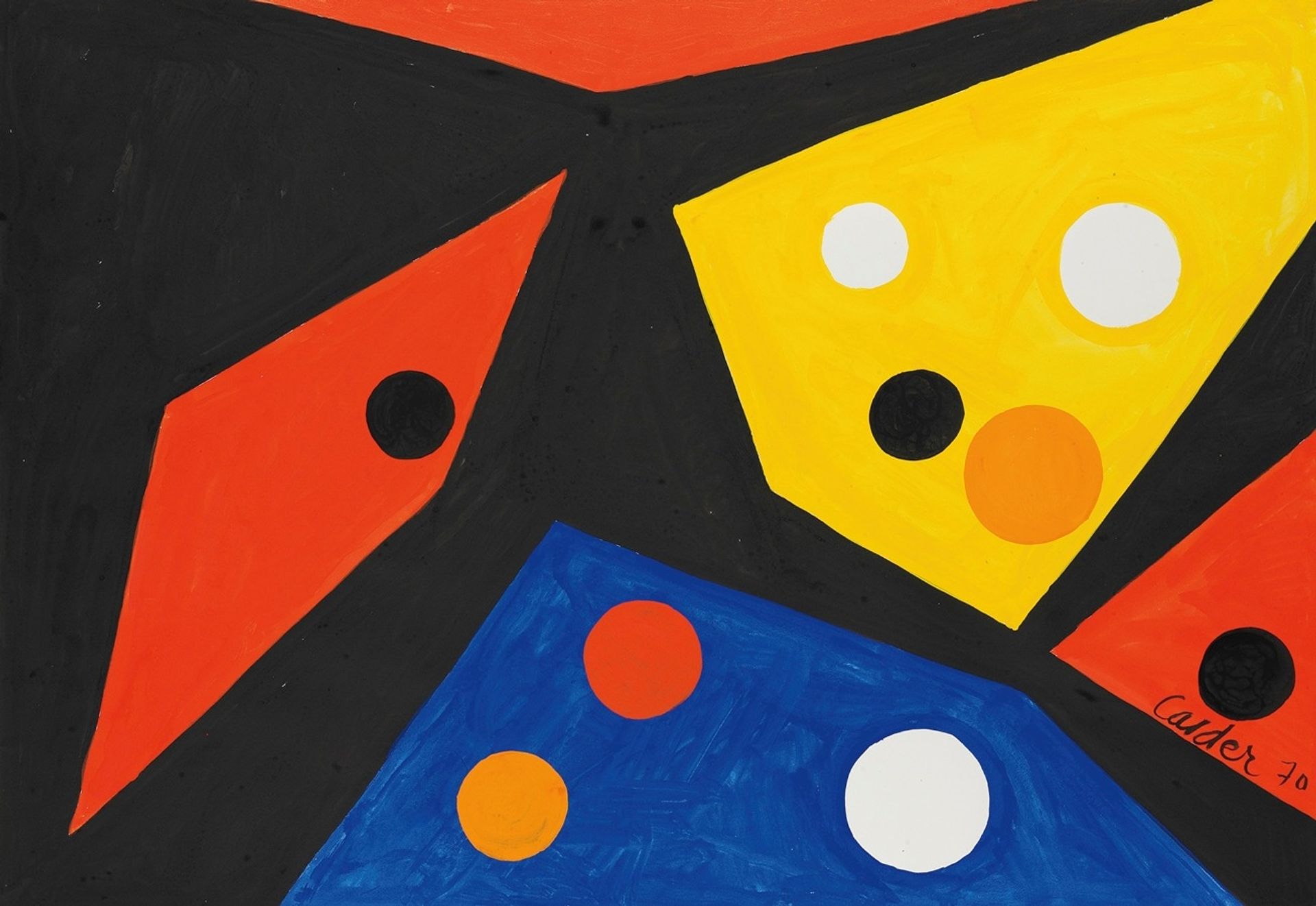 Dotted Interior by Alexander Calder