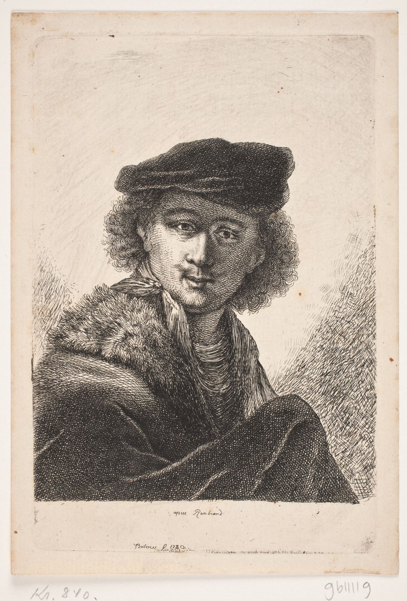 Rembrandts selvportræt by Johan Bülow