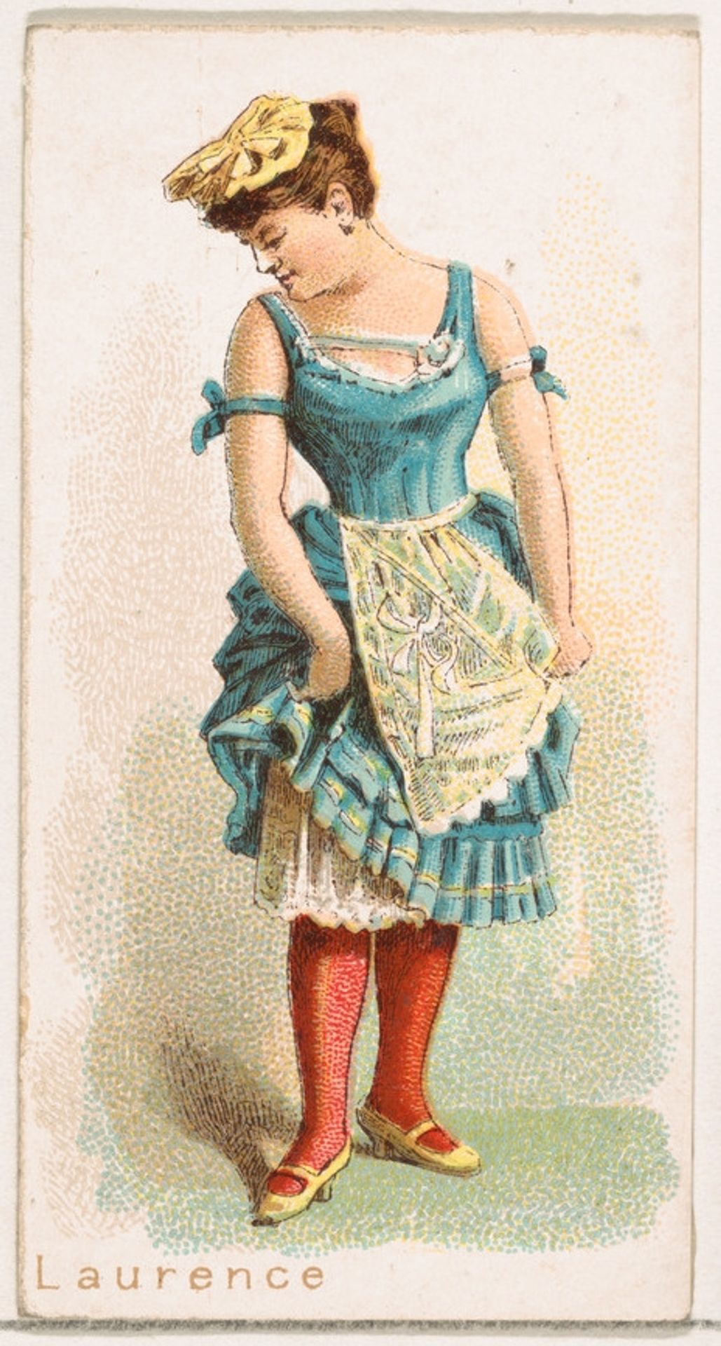 Laurence, from the Ballet Queens series (N182) issued by Wm. S. Kimball & Co. by William S. Kimball & Company