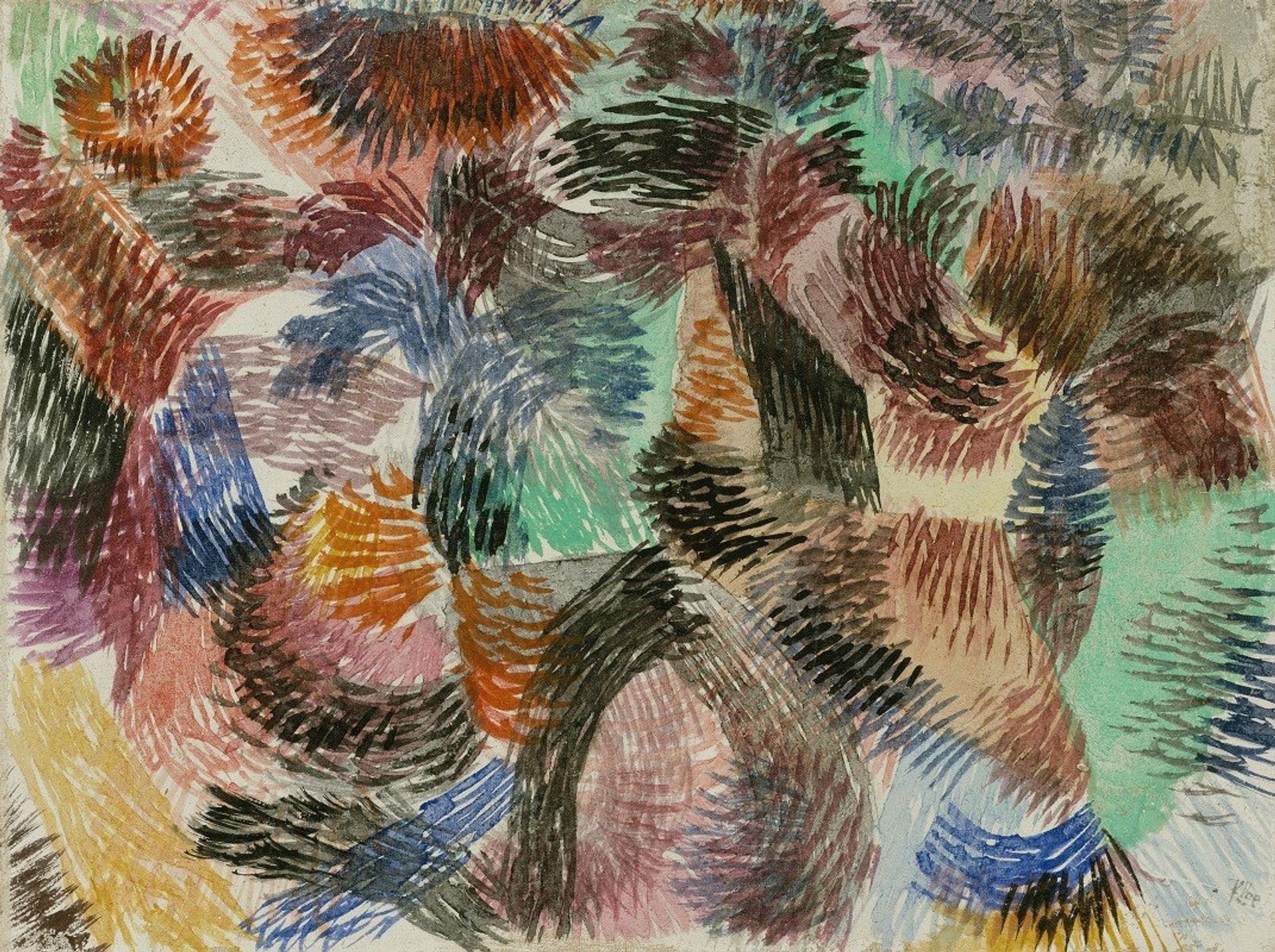 Libido of the Forest by Paul Klee