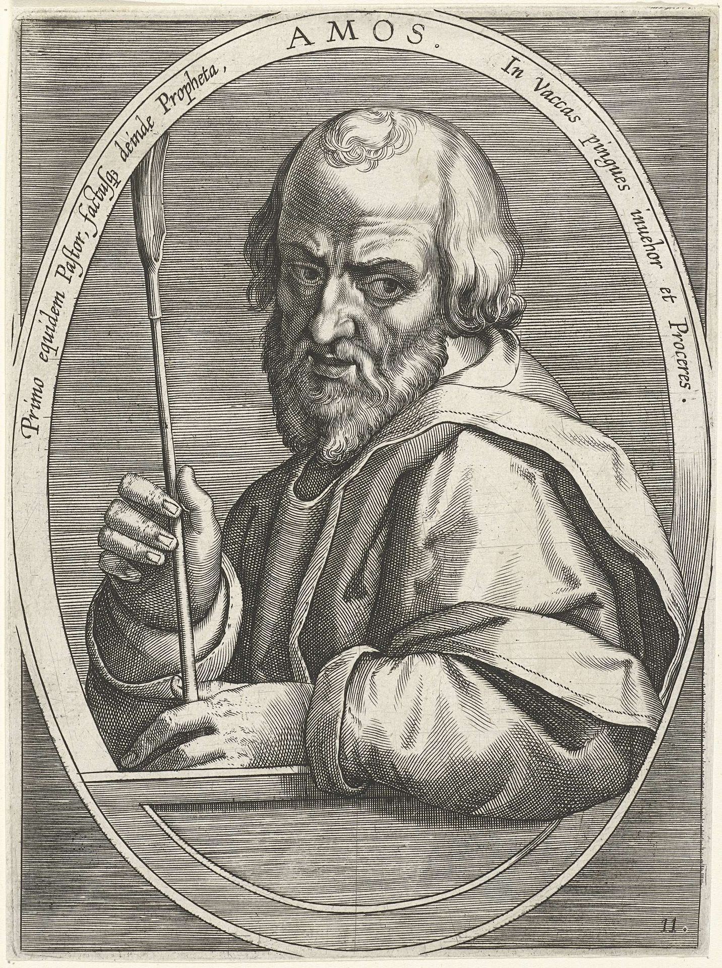 Amos by Cornelis Galle I