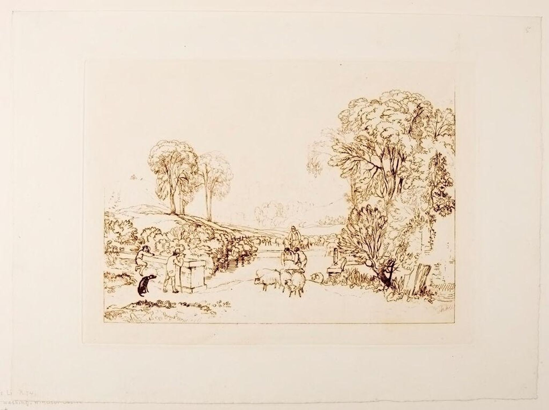 Windsor Castle from Salt Hill by Joseph Mallord William Turner