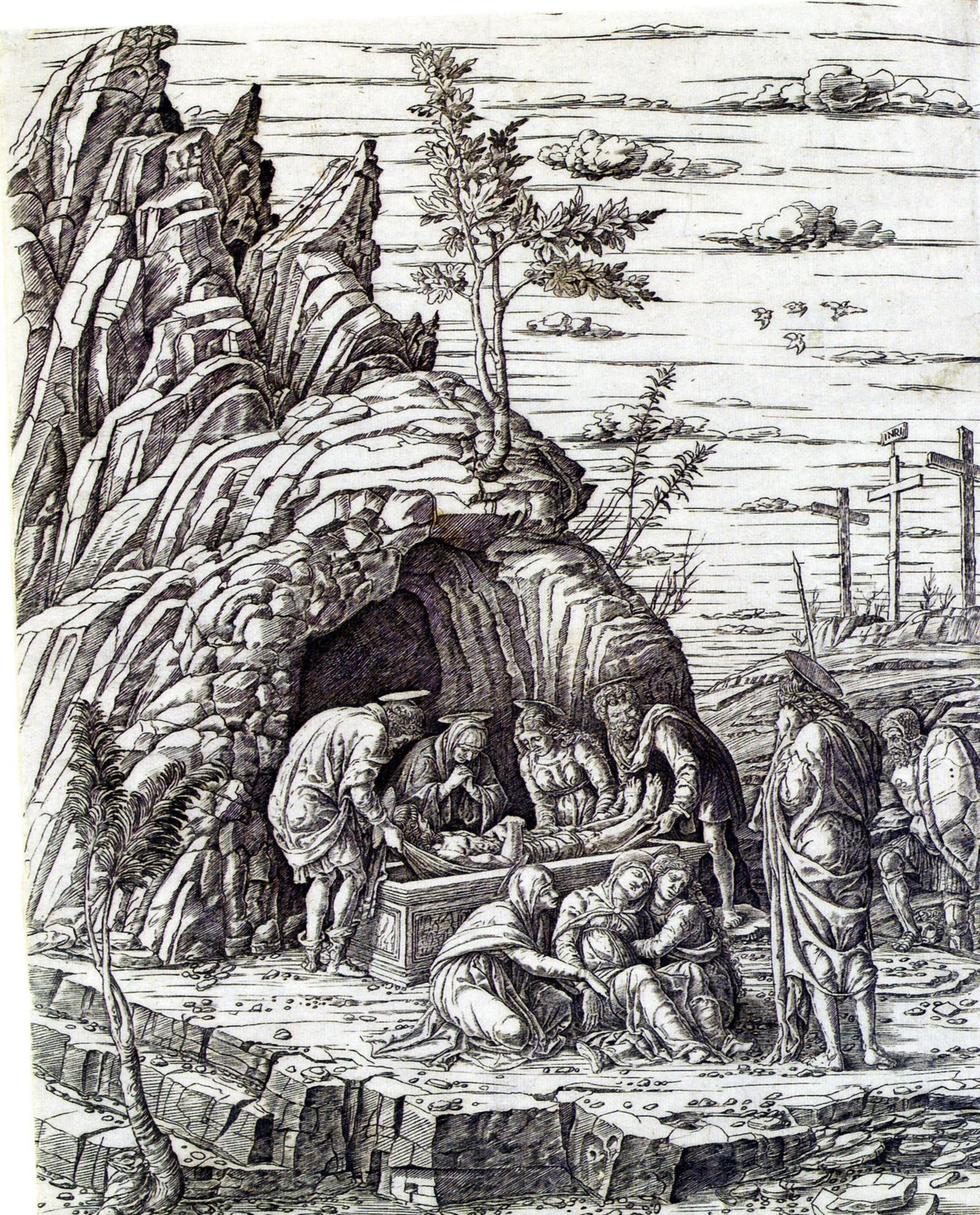The Entombment by Andrea Mantegna