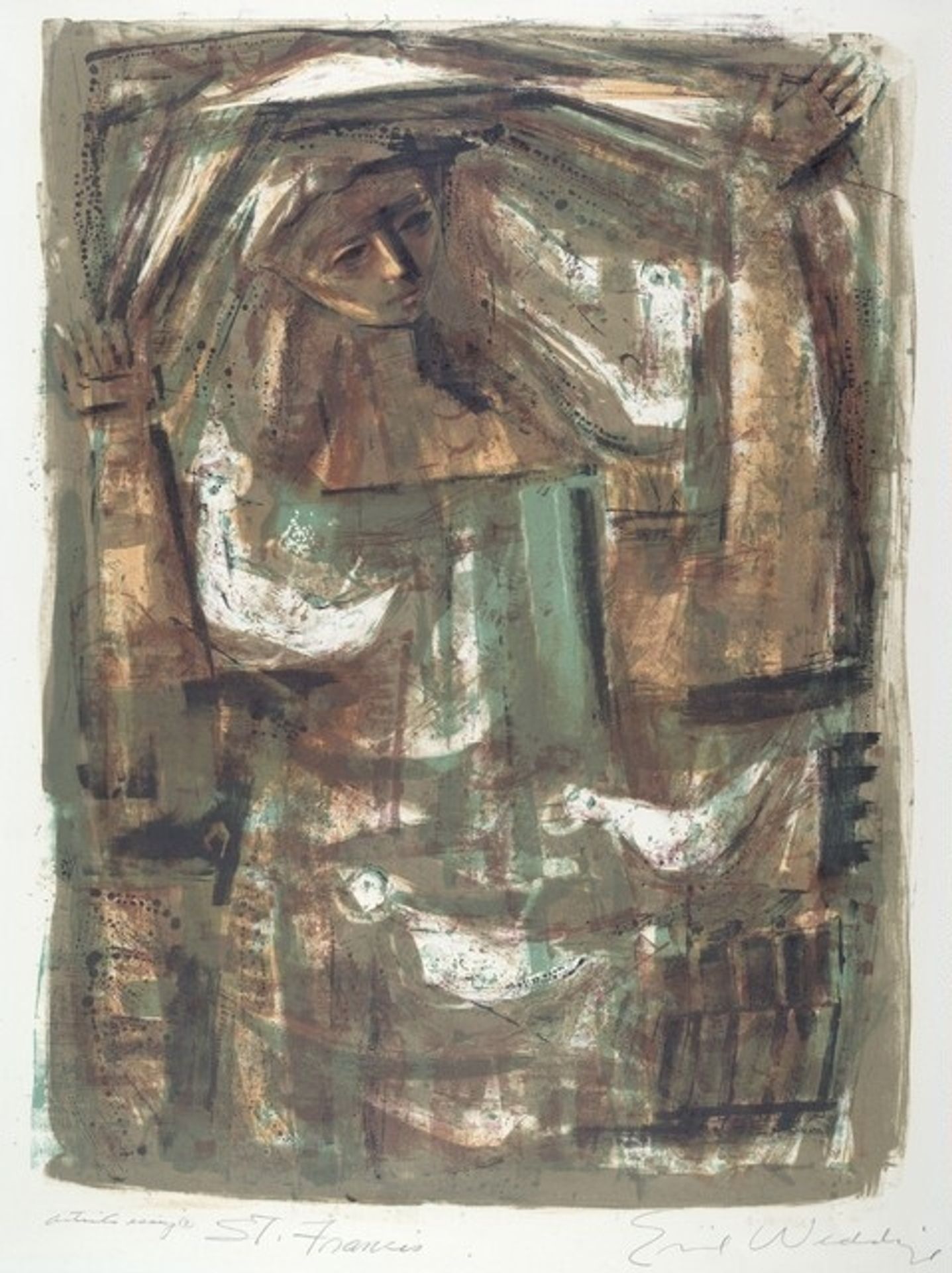 Saint Francis by Emil Weddige