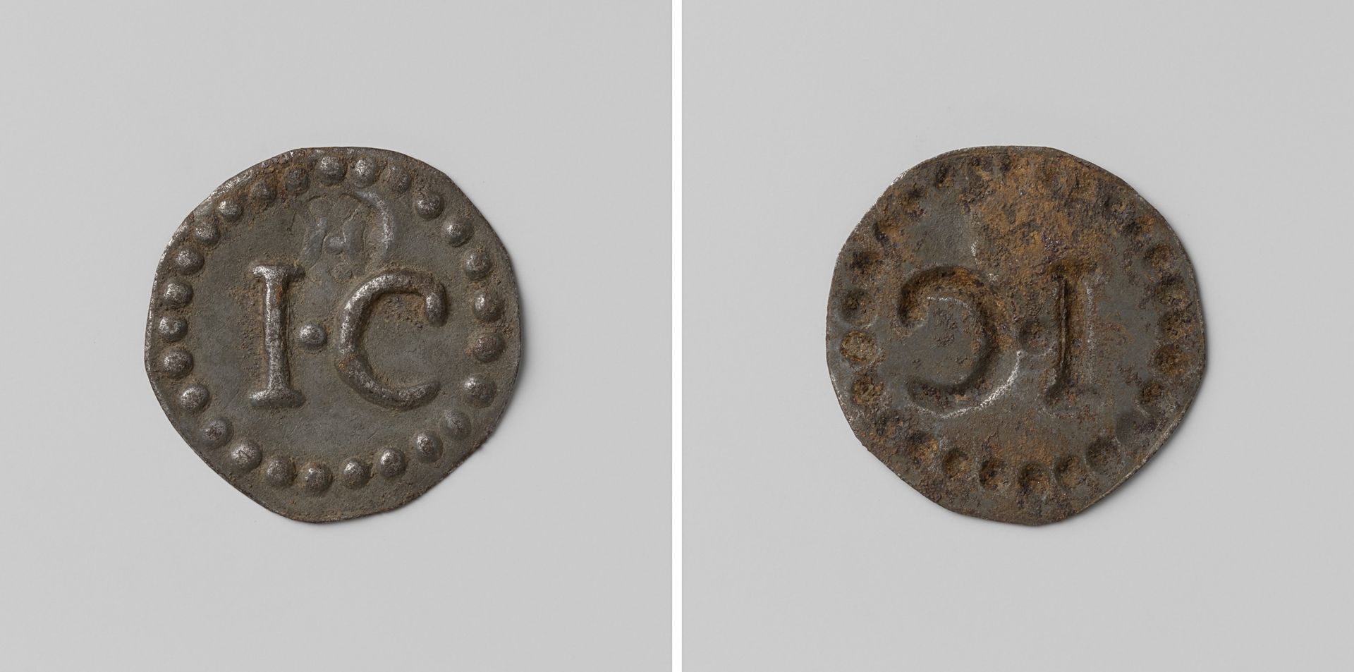 Strafgevangenis Ommerschans, huismunt geslagen op last van de Maatschappij van Weldadigheid ter waarde van 1 cent by Anonymous