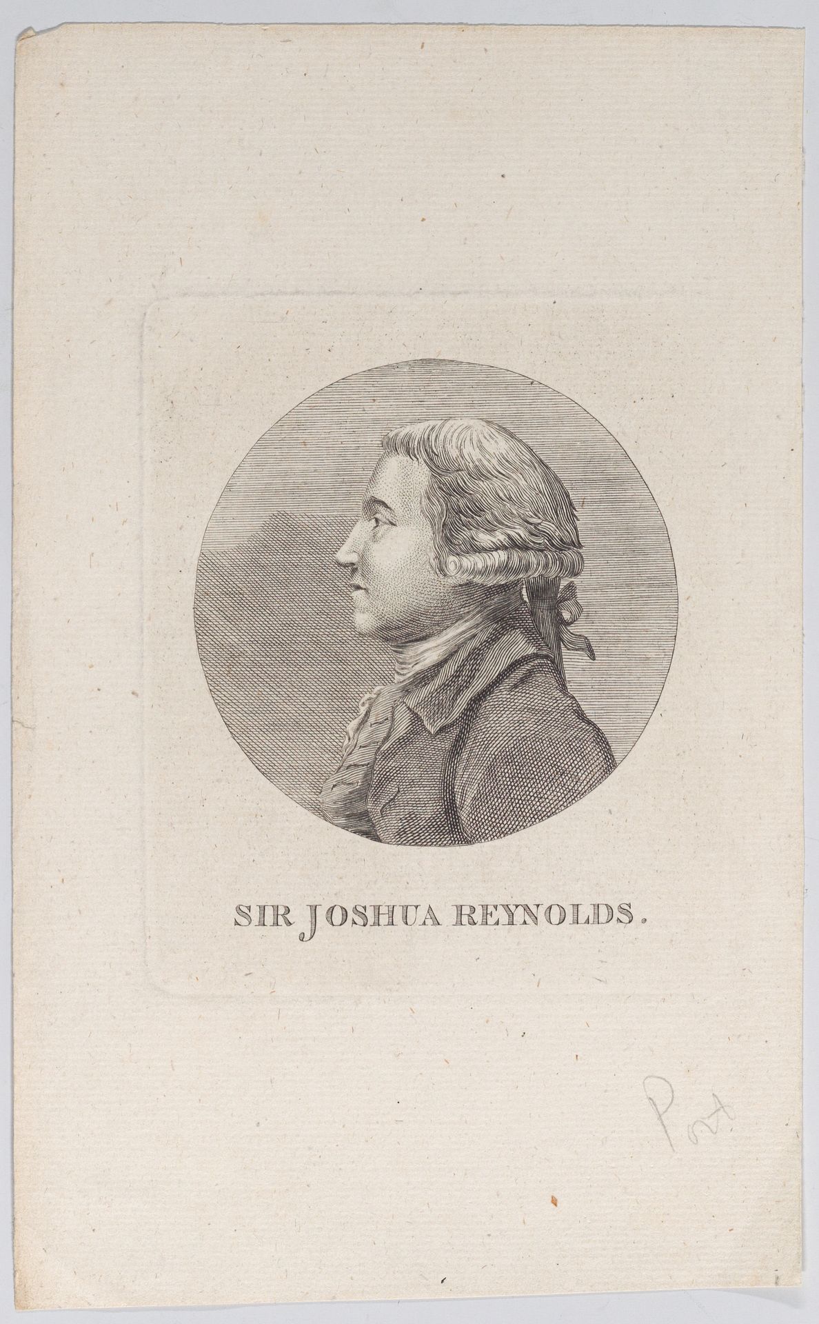 Sir Joshua Reynolds by Pierre Etienne Falconet