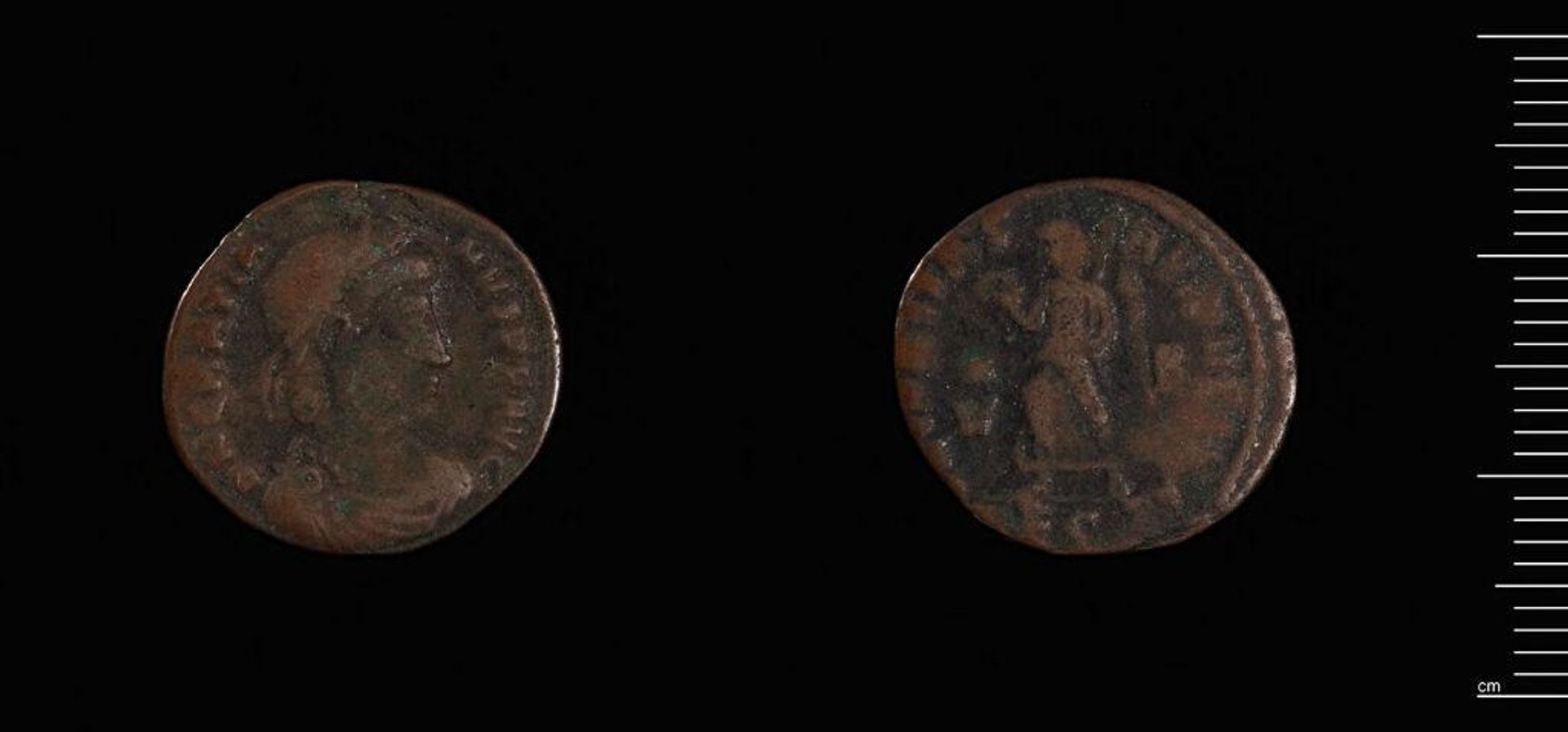 Coin (AE3) of Gratian by Gratian