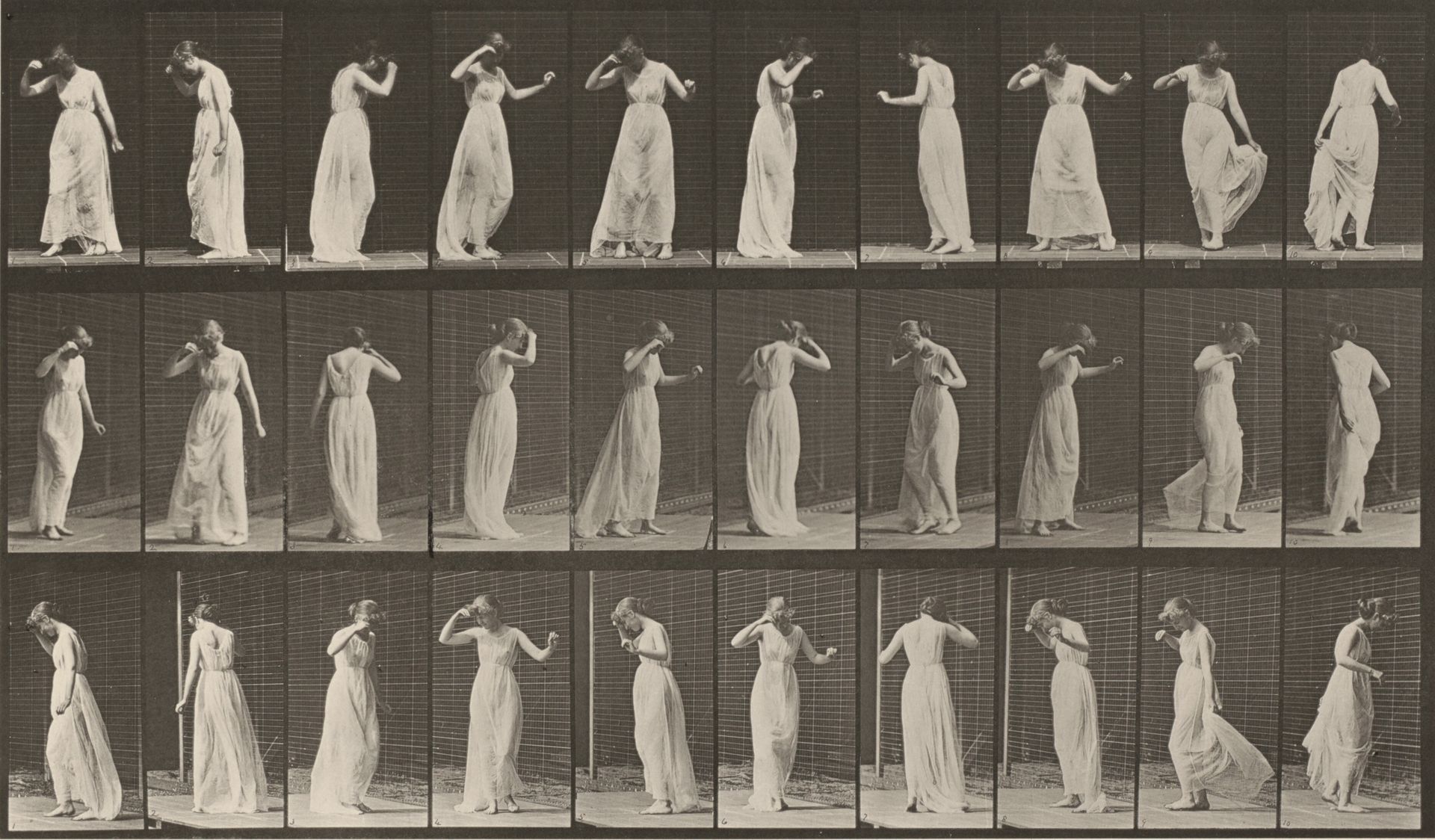 Plate Number 194. Dancing by Eadweard Muybridge