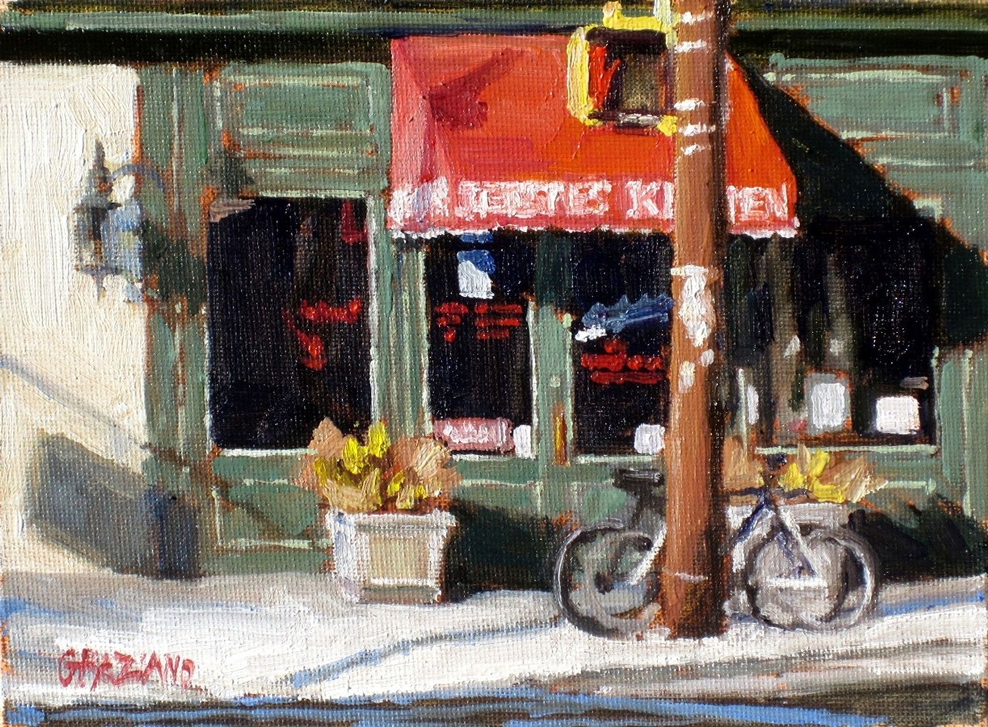 Red Awning by Dan Graziano