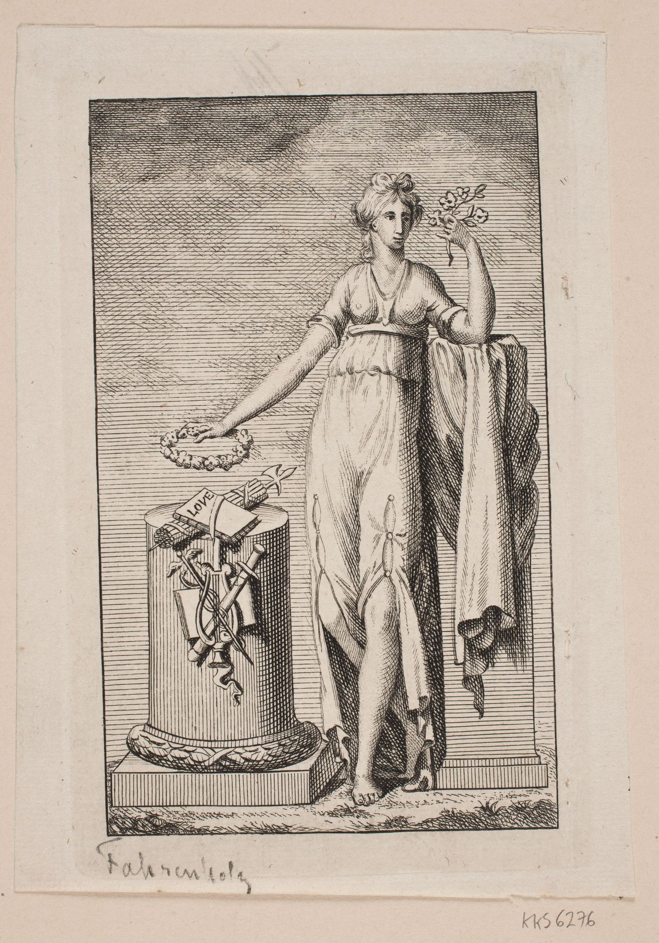 Titelblad: "Justitia" by Georg Fahrenholtz