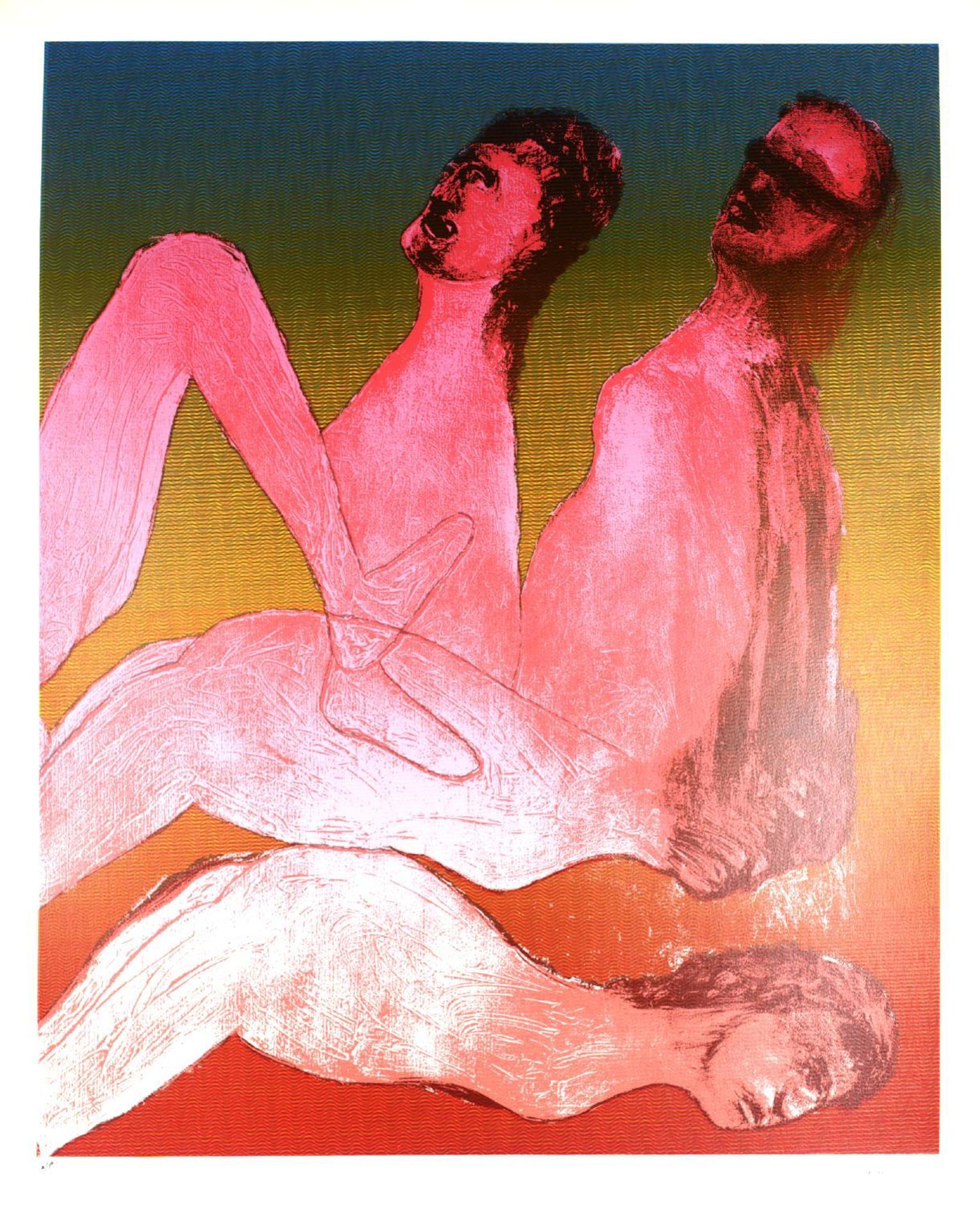 Inferno IX by  Sir Sidney Nolan