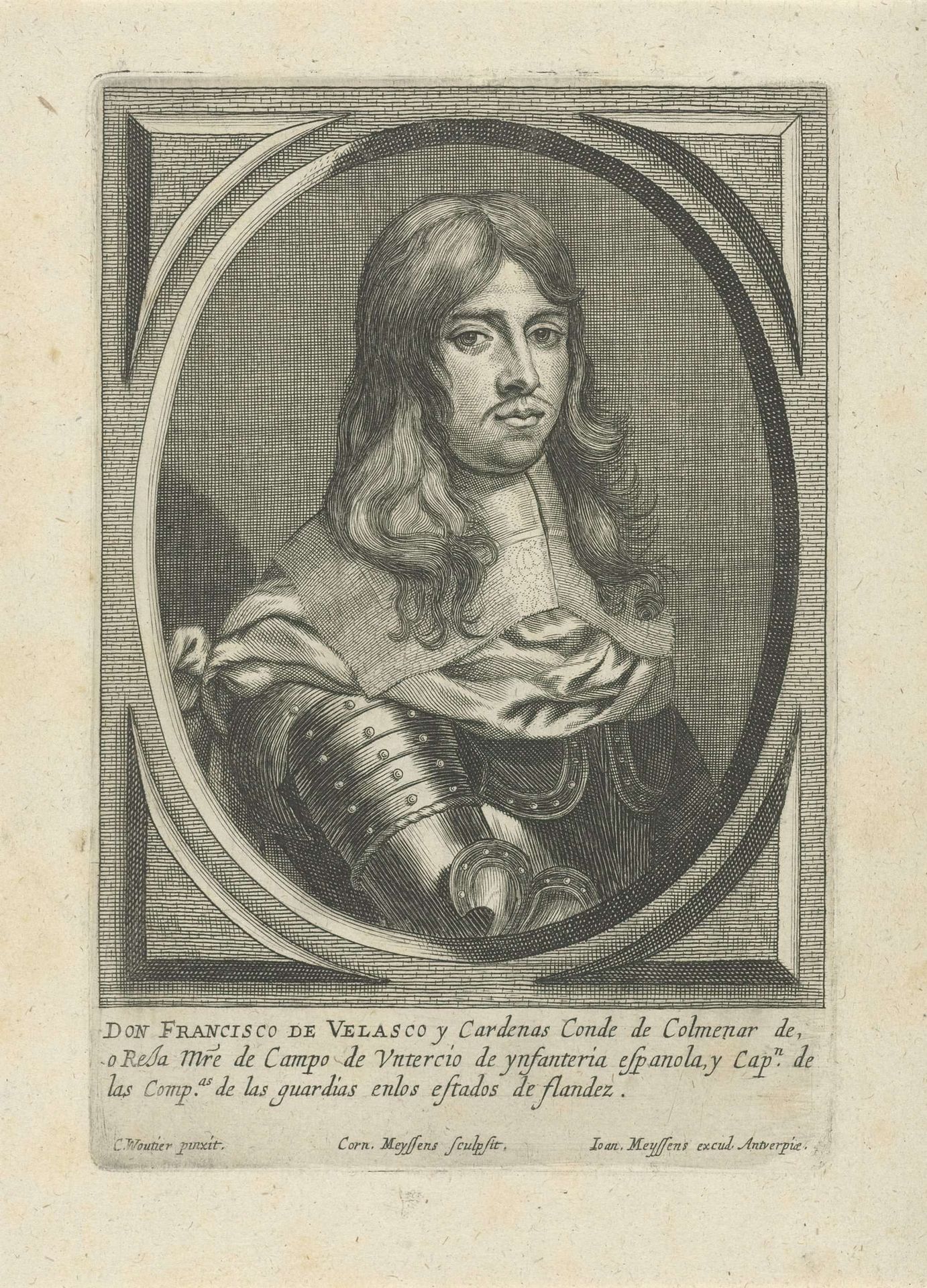 Portret van Don Francisco Velasco y Cardenas by Cornelis Meyssens