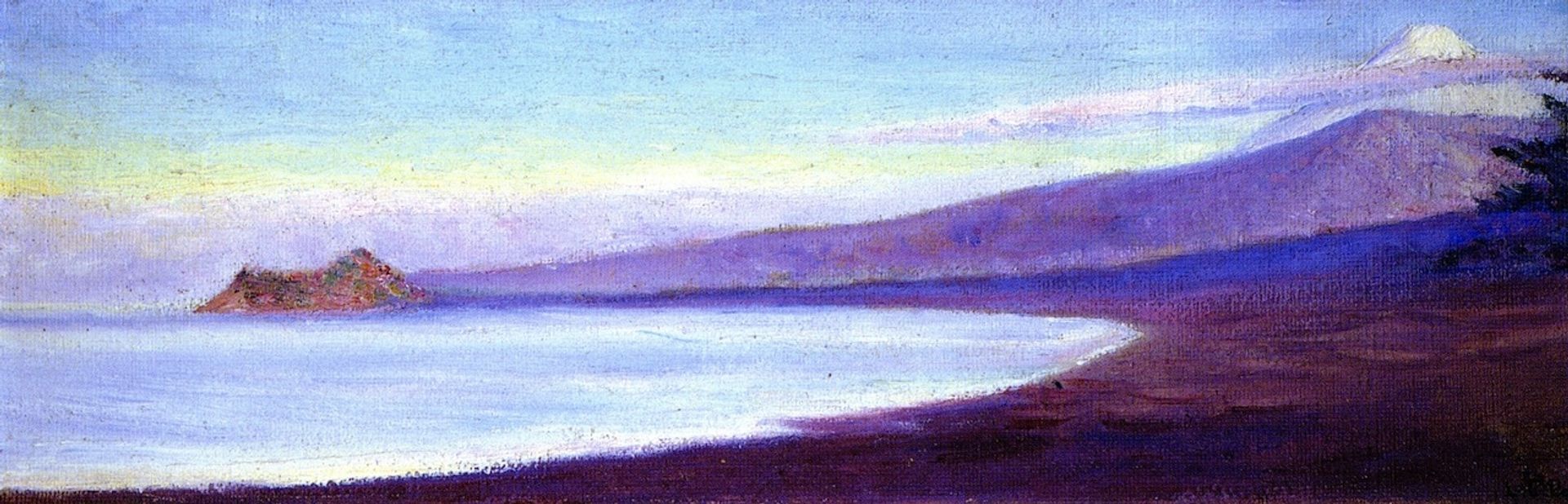 Fuji from Lava Beach by Lilla Cabot Perry