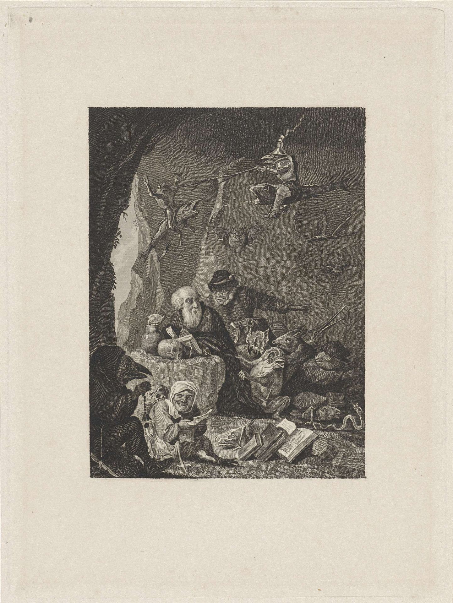 De verzoeking van de H. Antonius by Dirk Jurriaan Sluyter