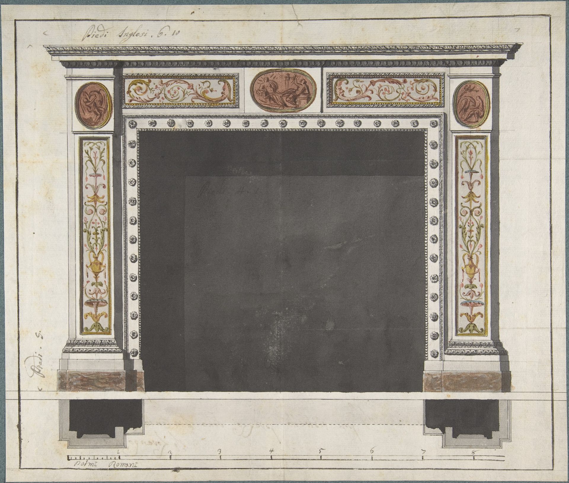Drawing for a Mantelpiece by Anonymous