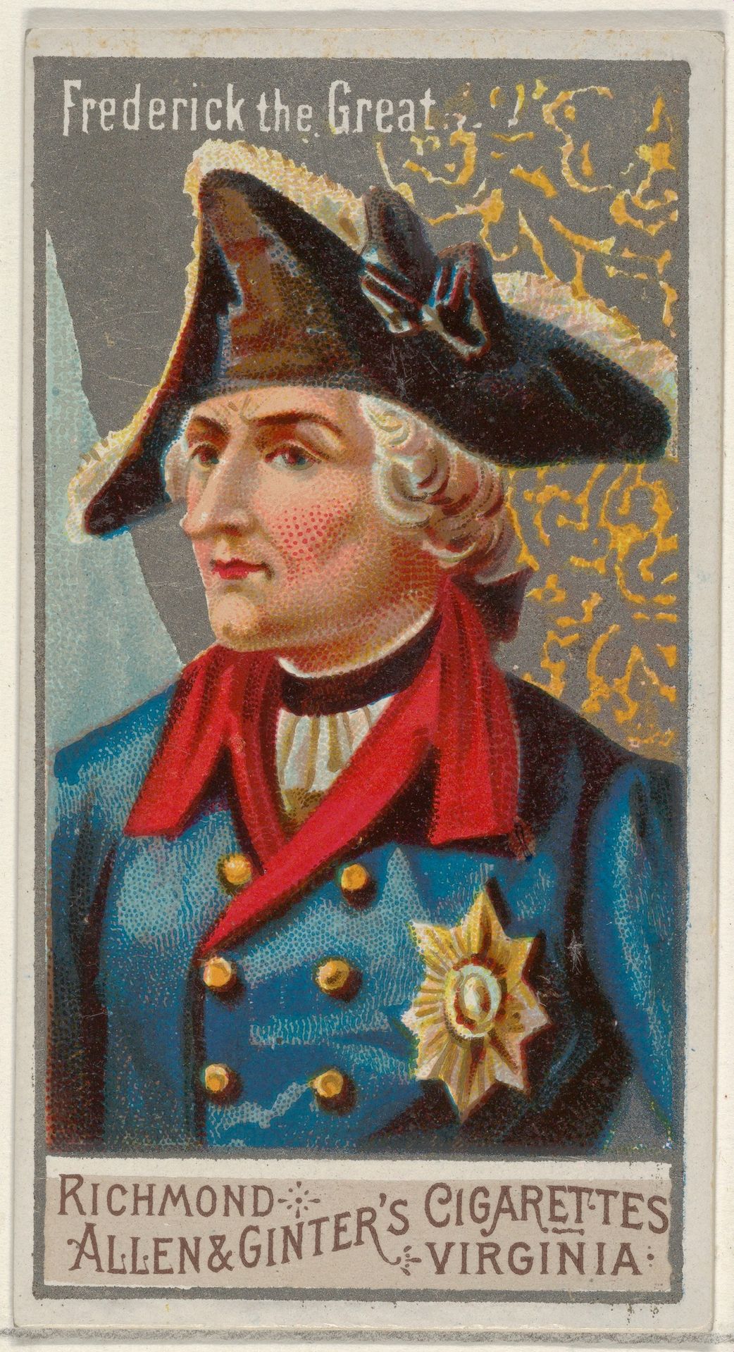 Frederick the Great, from the Great Generals series (N15) for Allen & Ginter Cigarettes Brands by Allen & Ginter