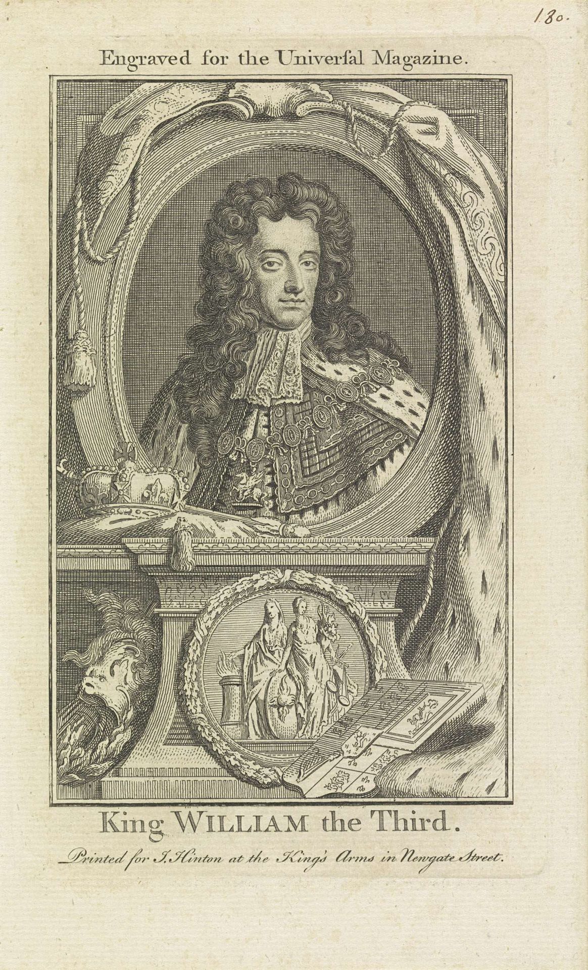 Portret van Willem III, prins van Oranje by Anonymous