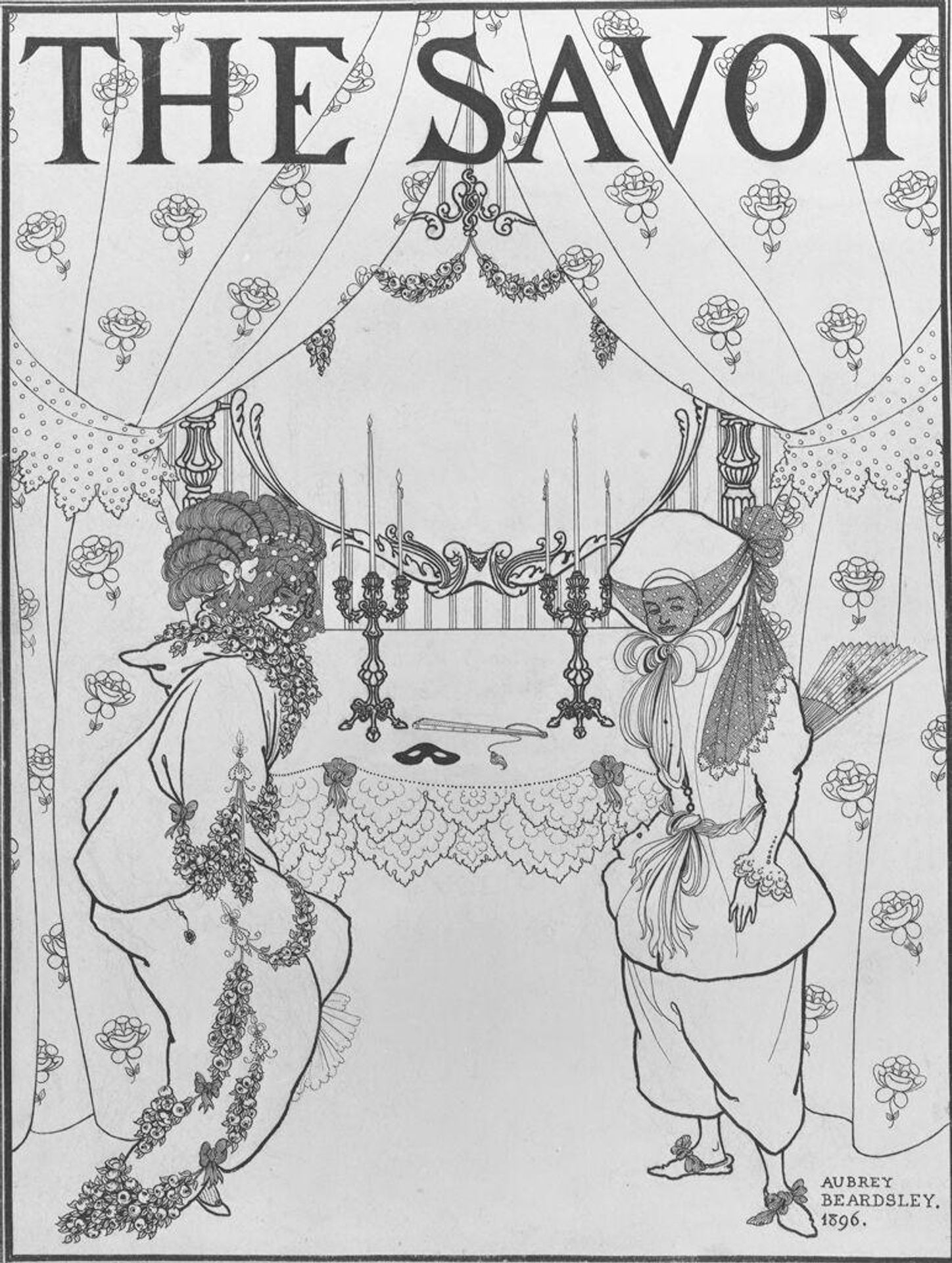 Title Page by Aubrey Vincent Beardsley