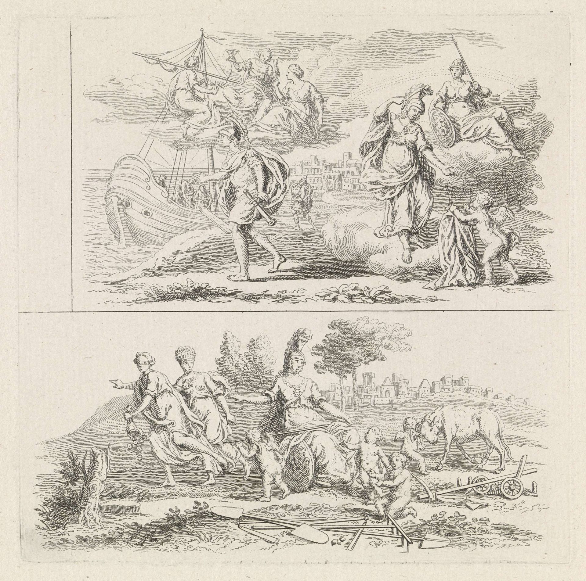 Twee voorstellingen met Minerva by Pieter Tanjé