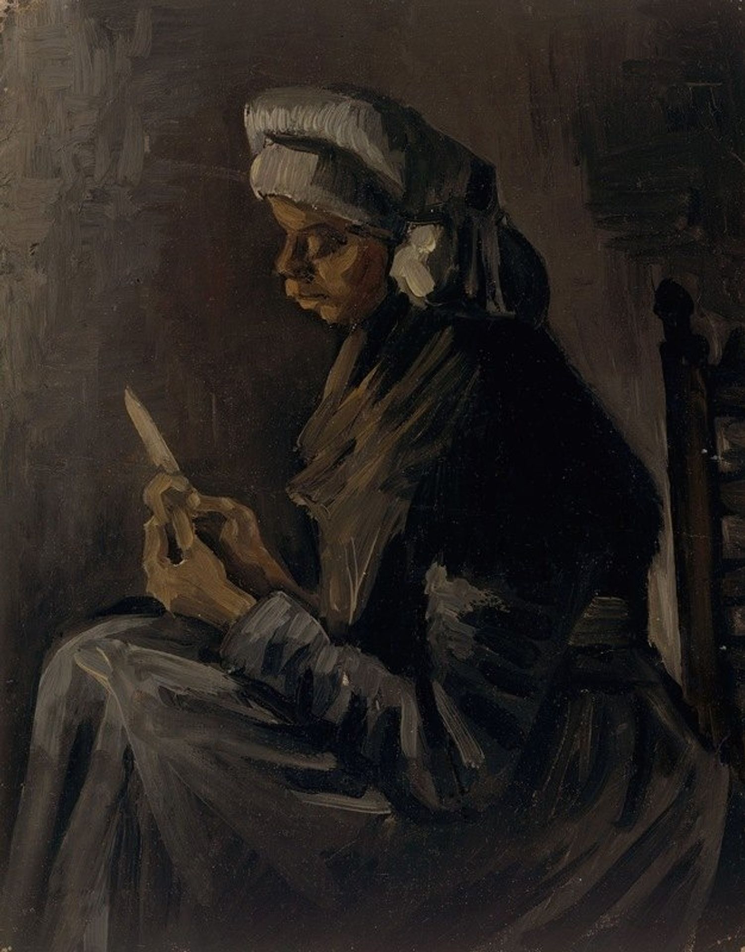 The Potato Peeler by Vincent van Gogh