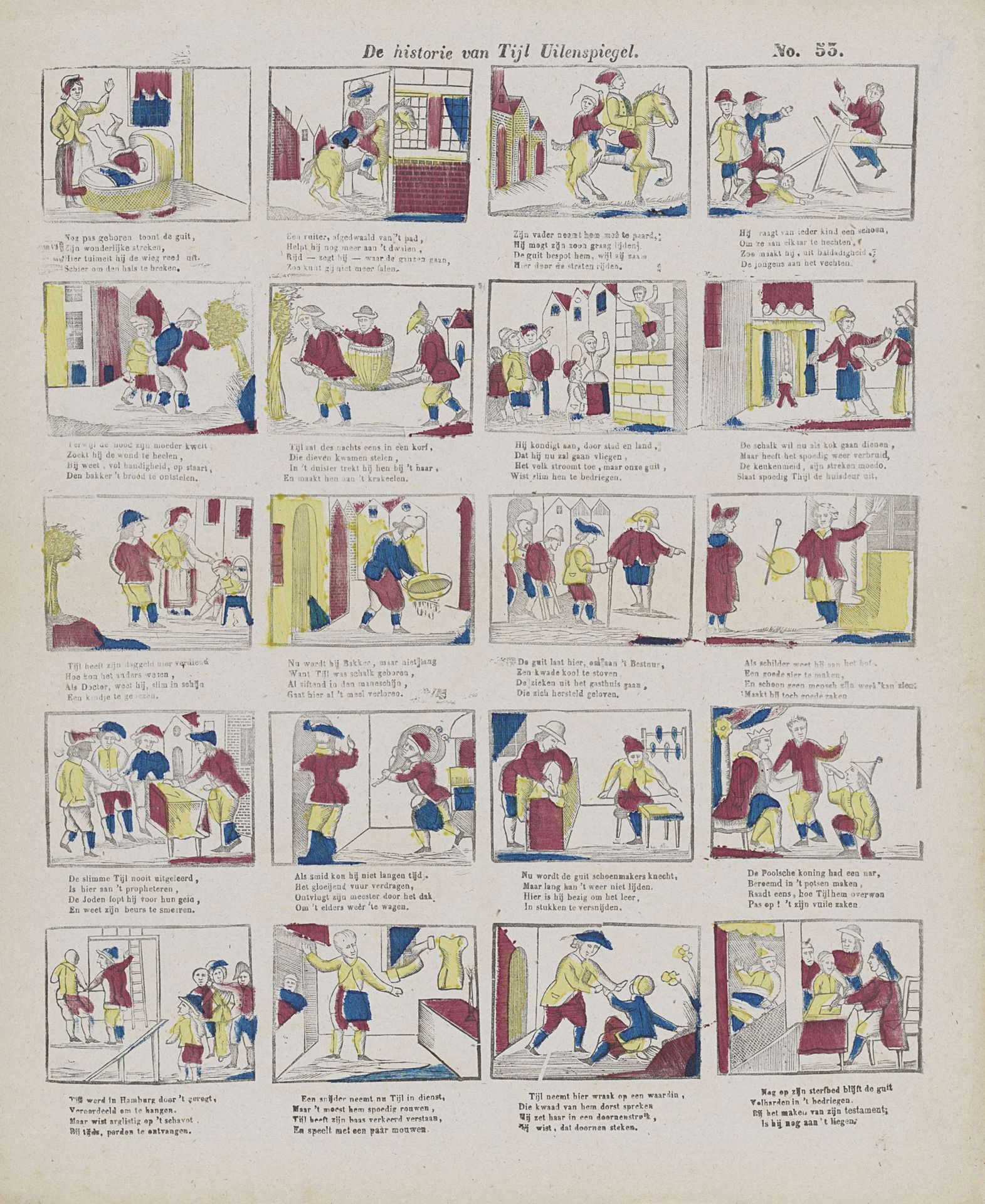 De historie van Tijl Uilenspiegel by Lutkie & Cranenburg