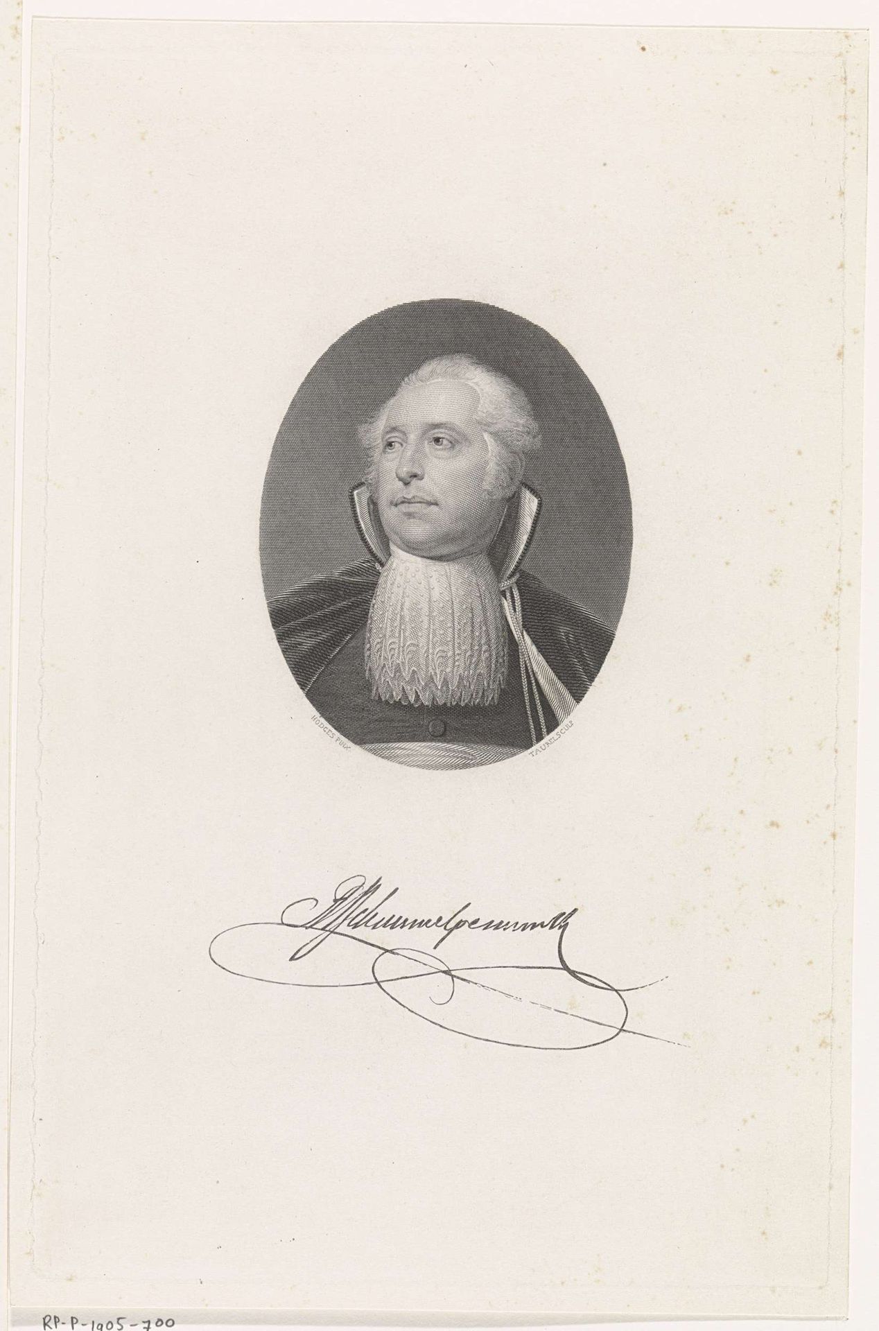 Portret van Rutger Jan Schimmelpenninck by Edouard Taurel