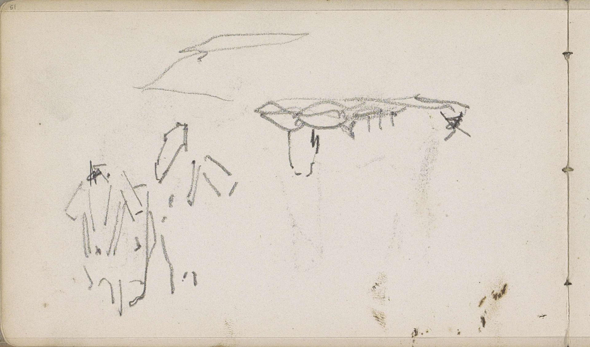 Studieblad by George Hendrik Breitner