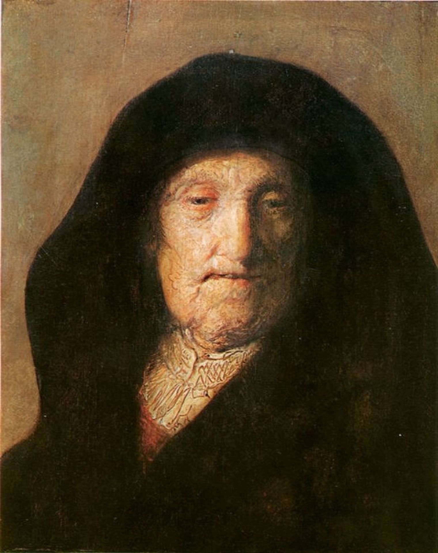 Portrait of Mother of Rembrandt by Rembrandt van Rijn