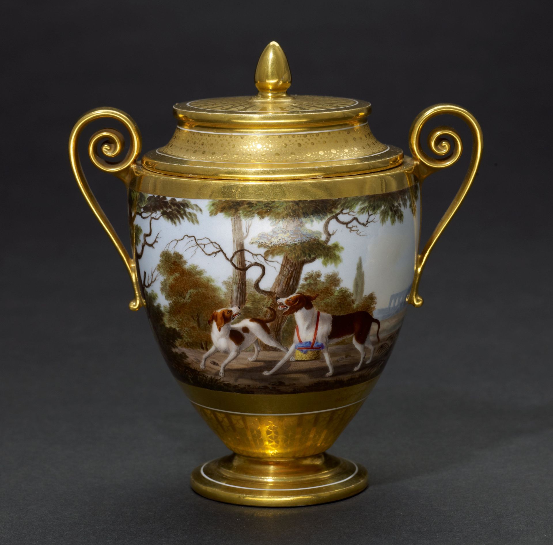 Sugar bowl from a tea service for twelve by Christophe-Ferdinand Caron