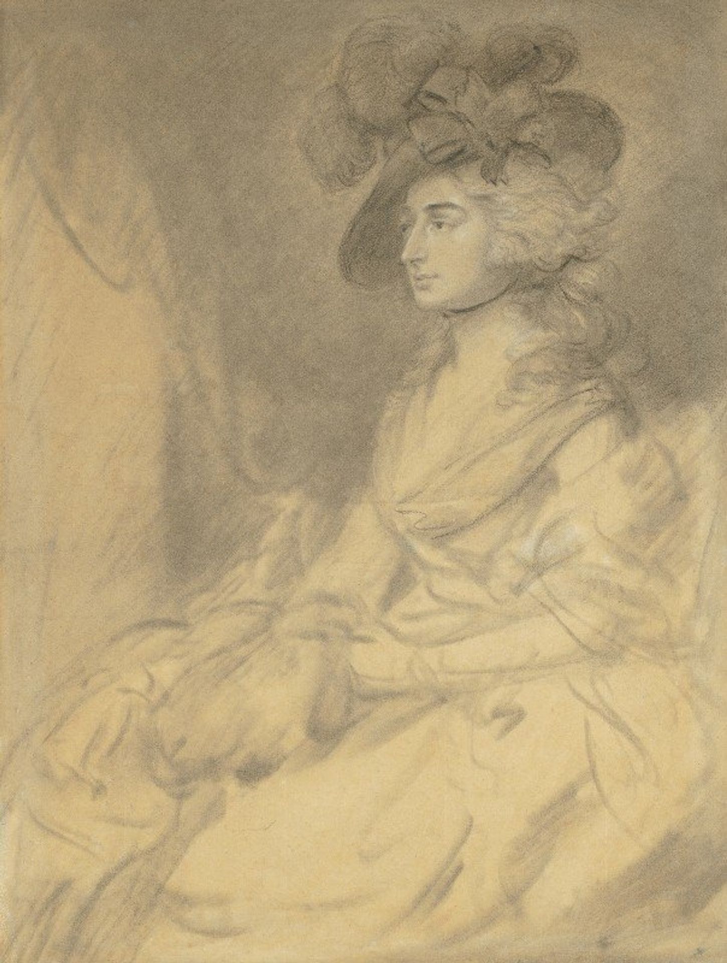 Mrs. Sarah Siddons by Thomas Gainsborough