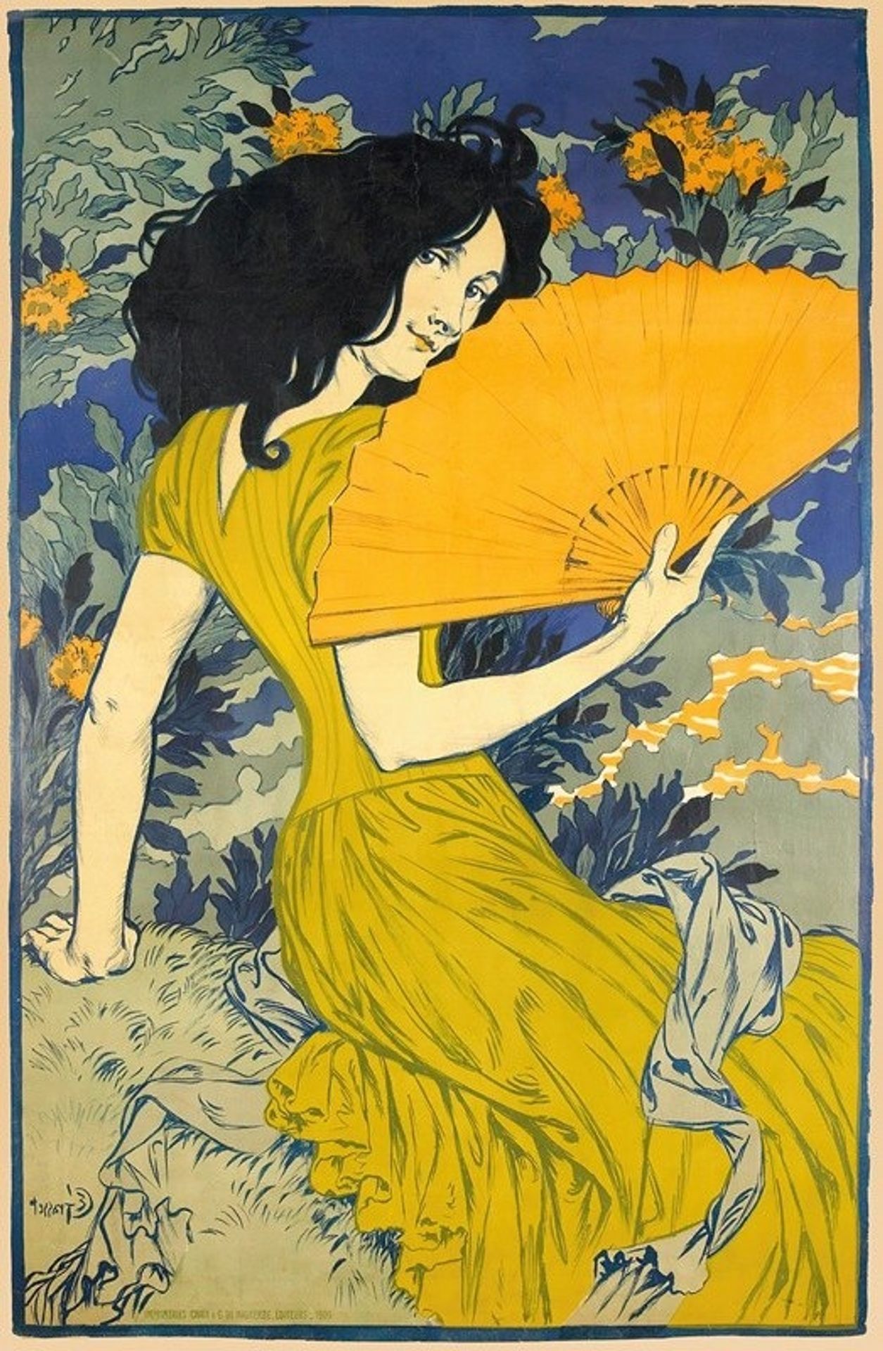 L’Éventail by Eugène Grasset