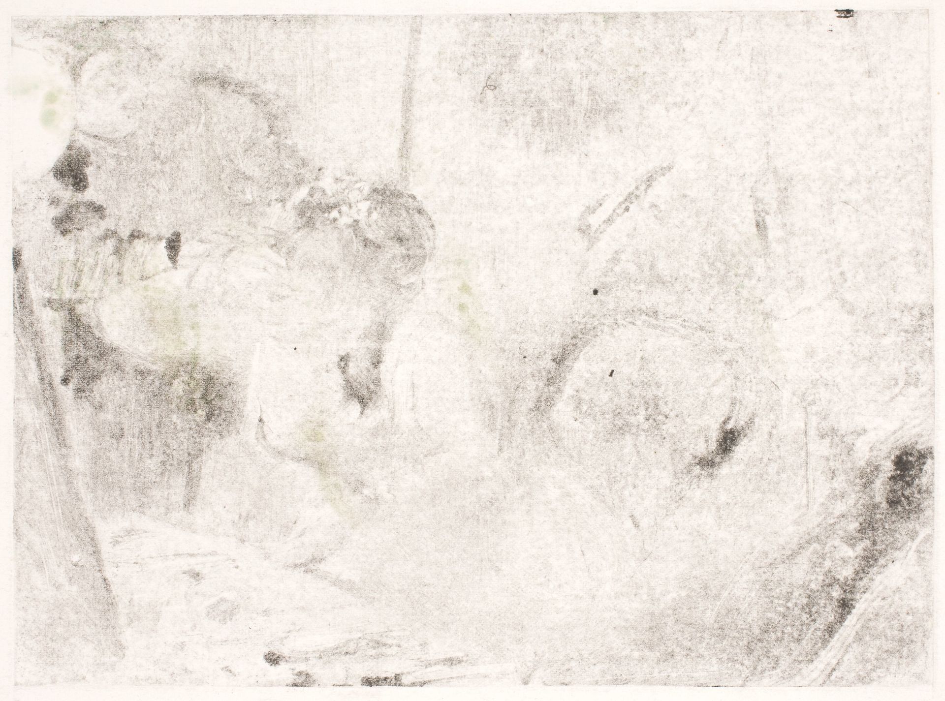 L'intime by Edgar Degas