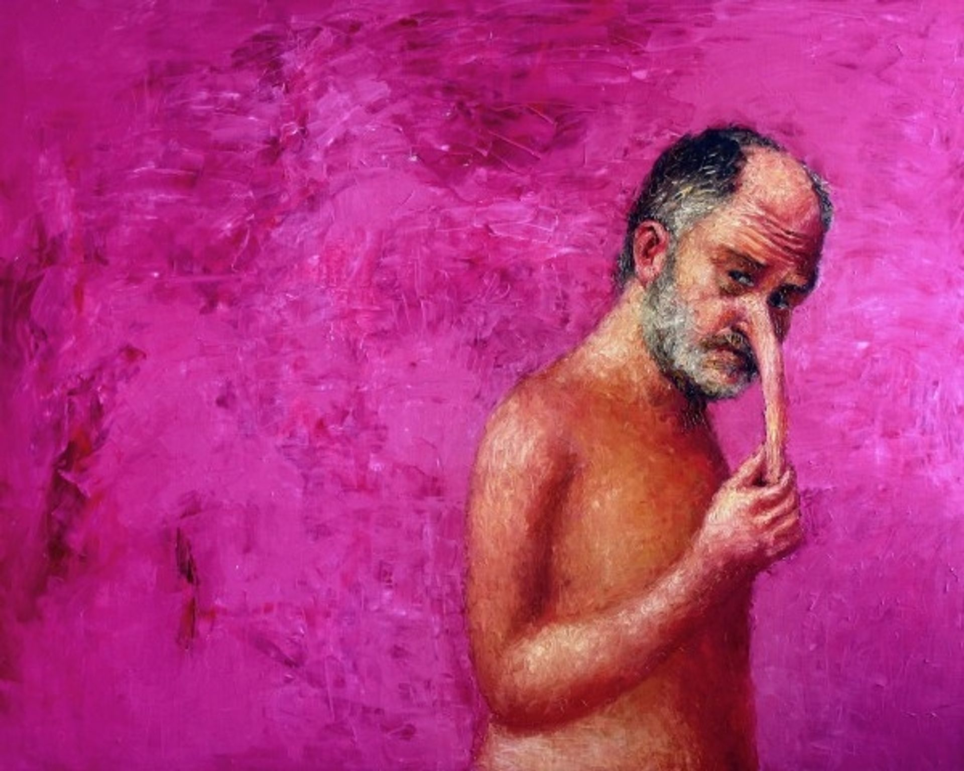 Self-portrait by Alexander Roitburd