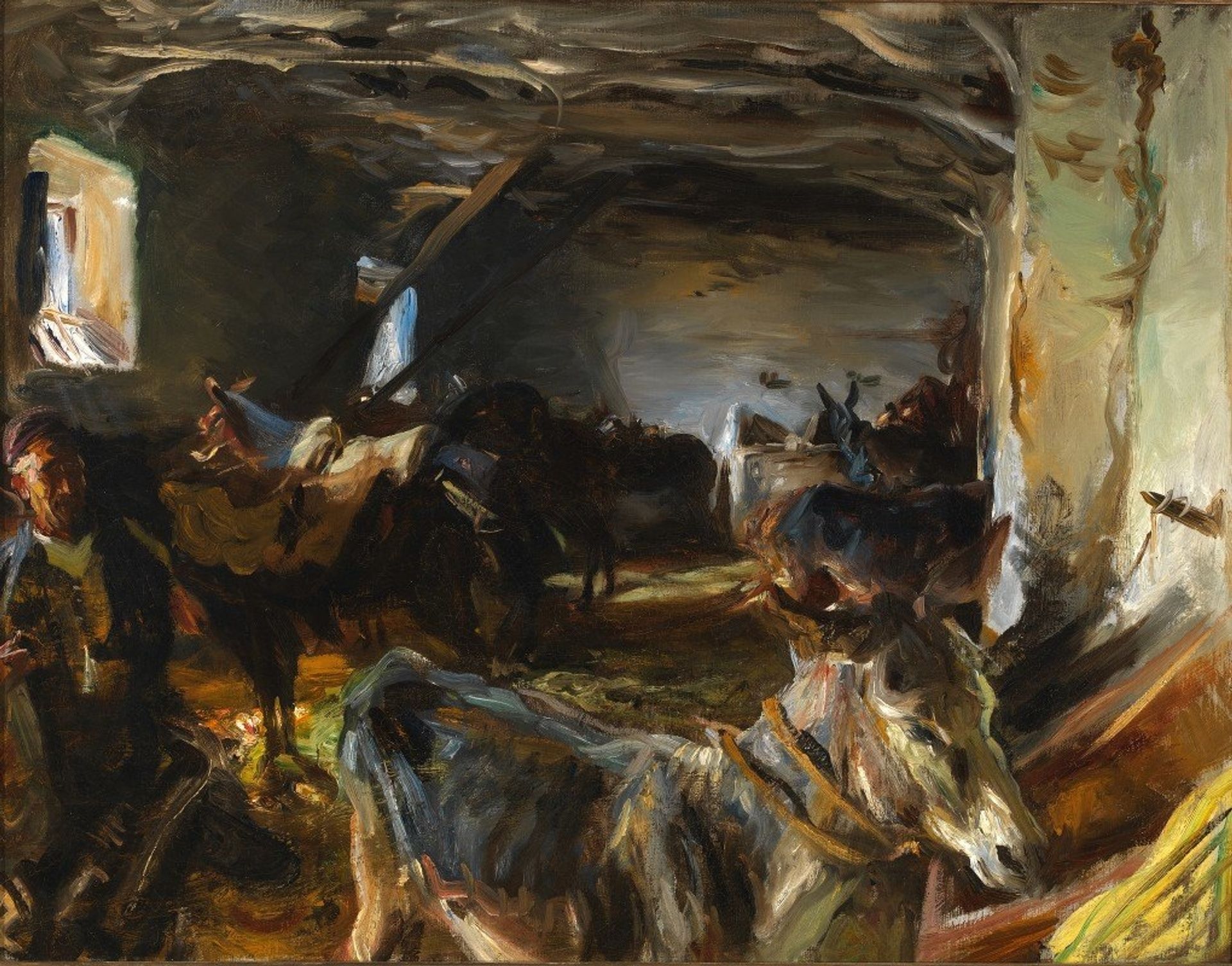 Stable at Cuenca by John Singer Sargent