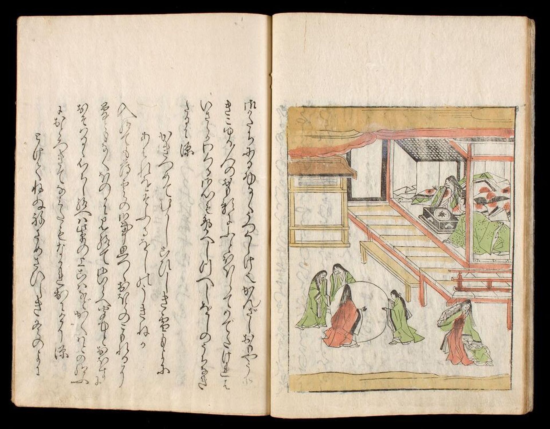 The "Tale of Genji" (Genji monogatari) in Ten Volumes (JÅ«jo Genji), vol. 4 by Nonoguchi RyÅ«ho