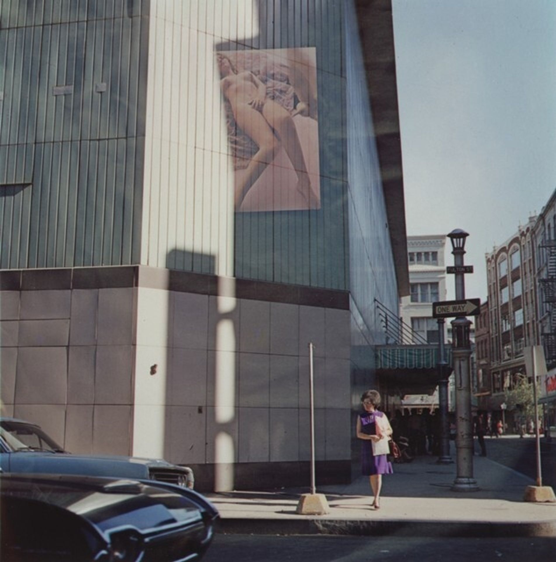 Multiple Exposure: Nude on Building, Providence by Harry Callahan