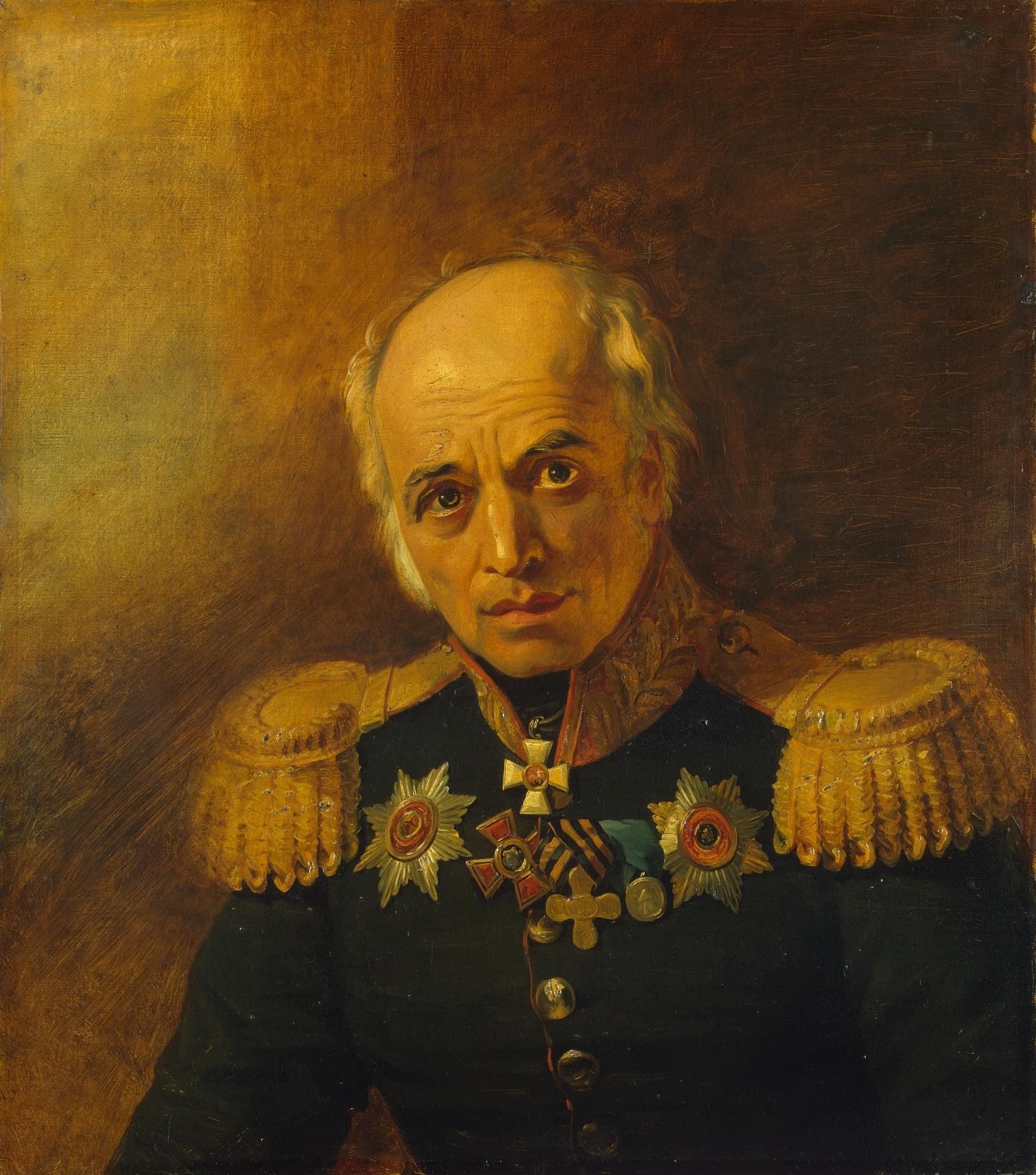 Panteleymon Egorovich Benardos, Russian General-Mayor by George Dawe