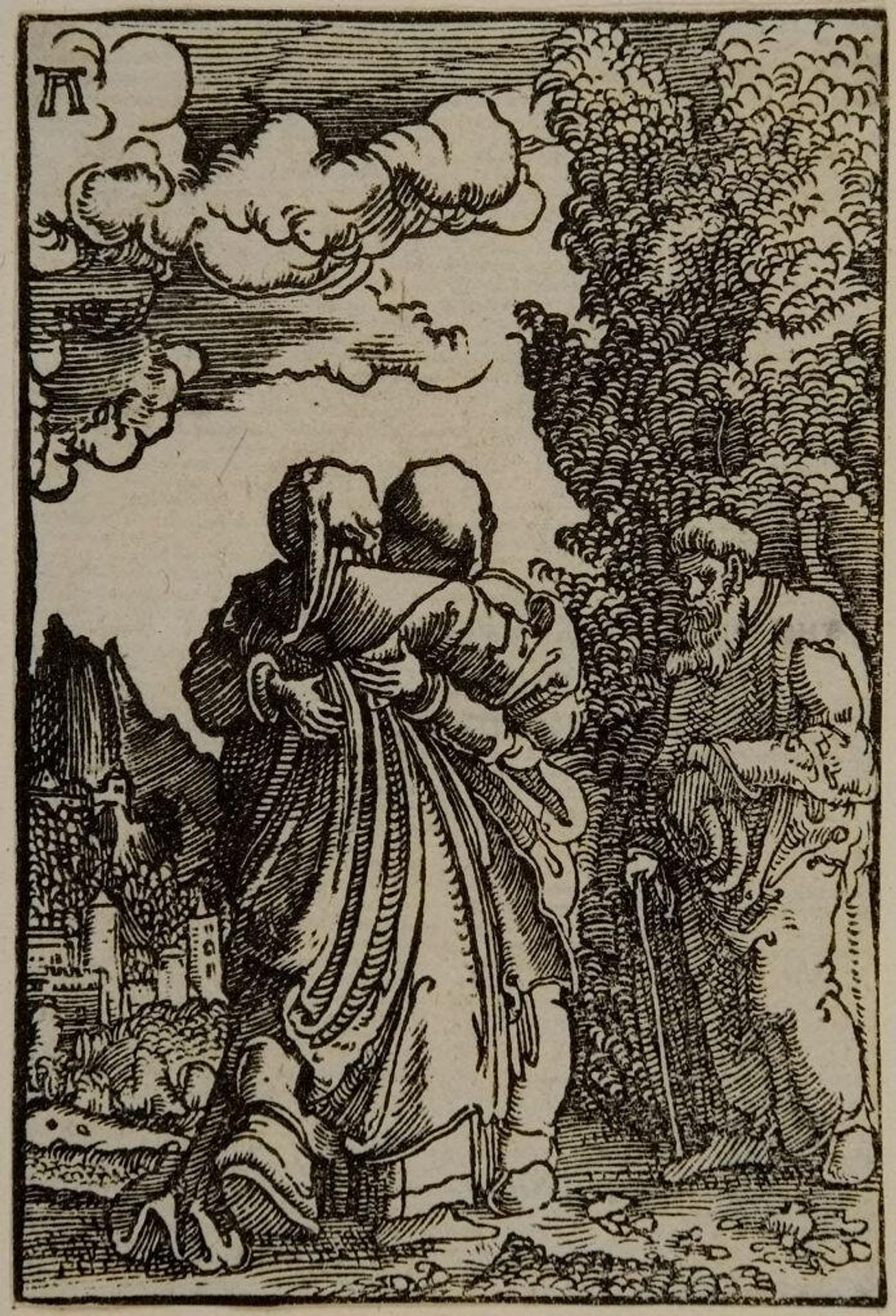 Visitation by Albrecht Altdorfer