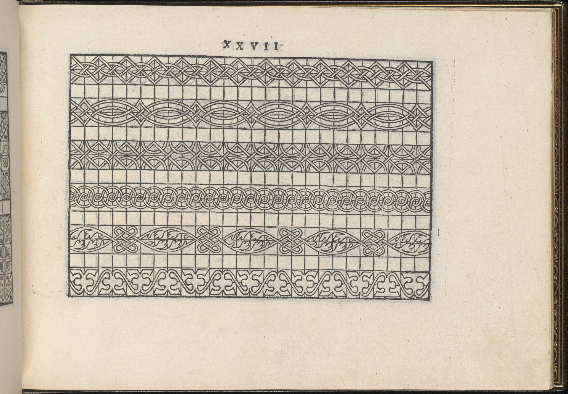 La Vera Perfettione del Disegno di varie sorti di recami, page 14 (recto) by Giovanni Ostaus