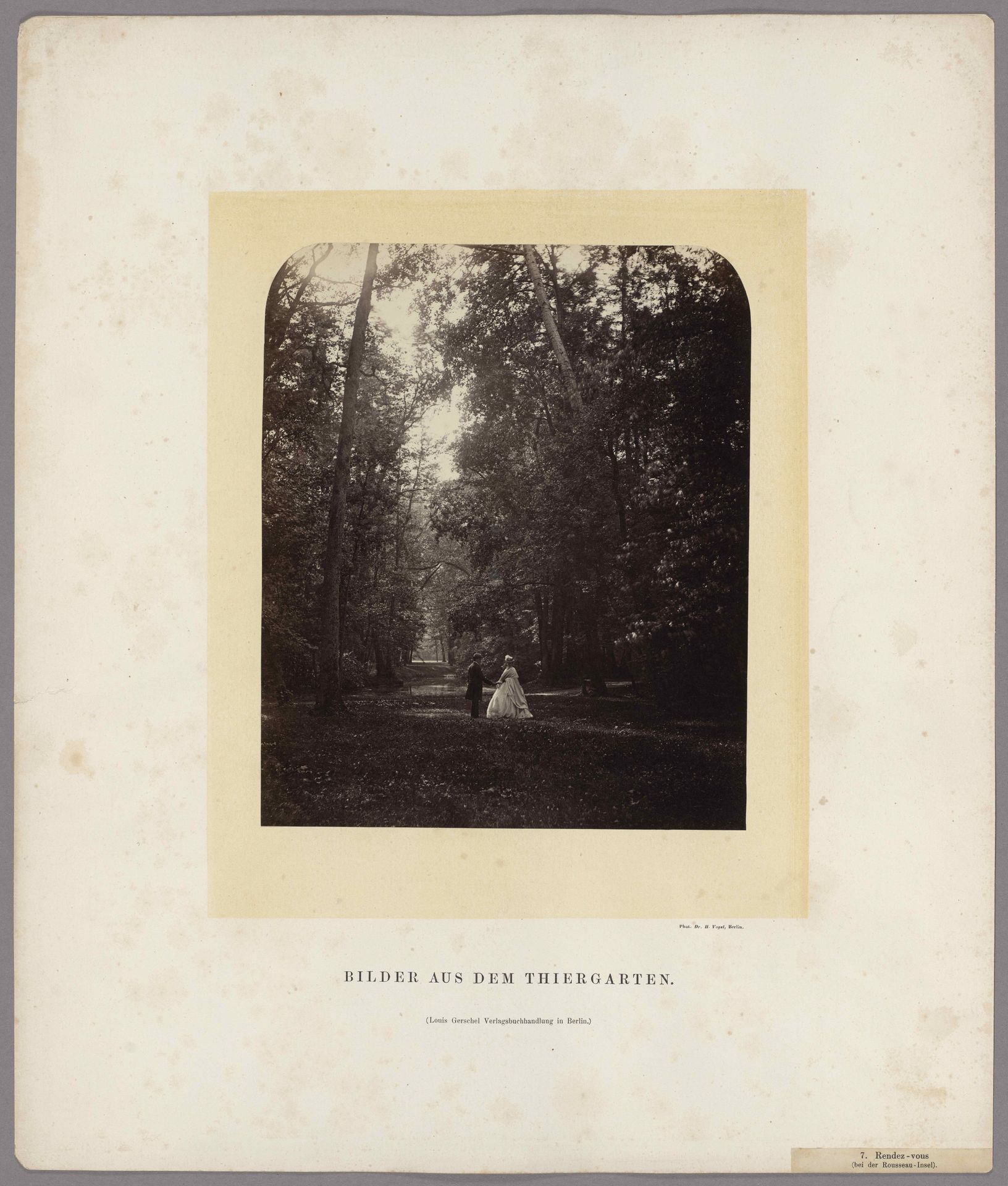 Rendezvous (bei der Rousseau-Insel) (Original Title) by Hermann Wilhelm Vogel
