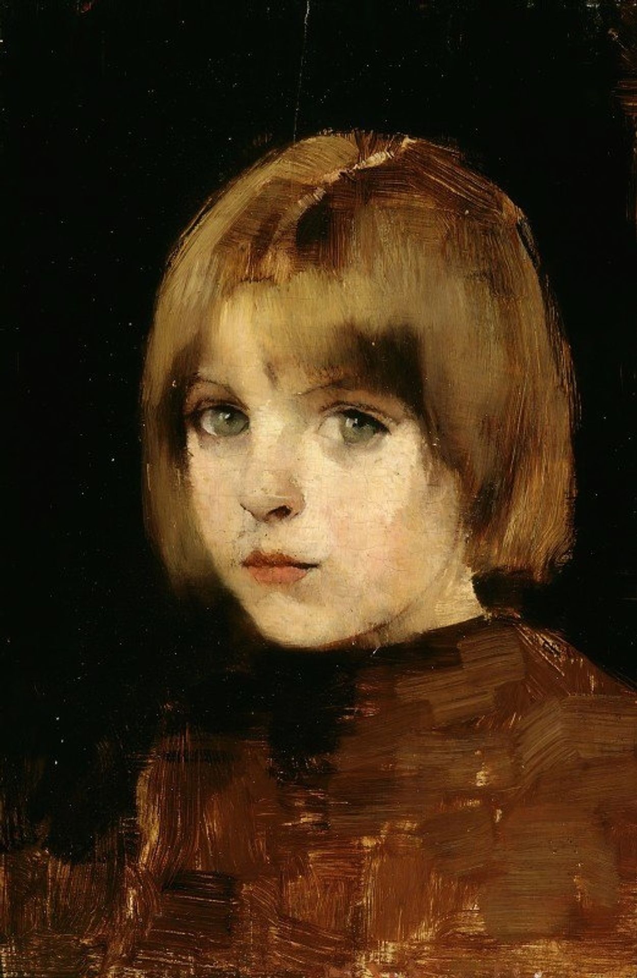 Head Of A Girl by Helene Schjerfbeck