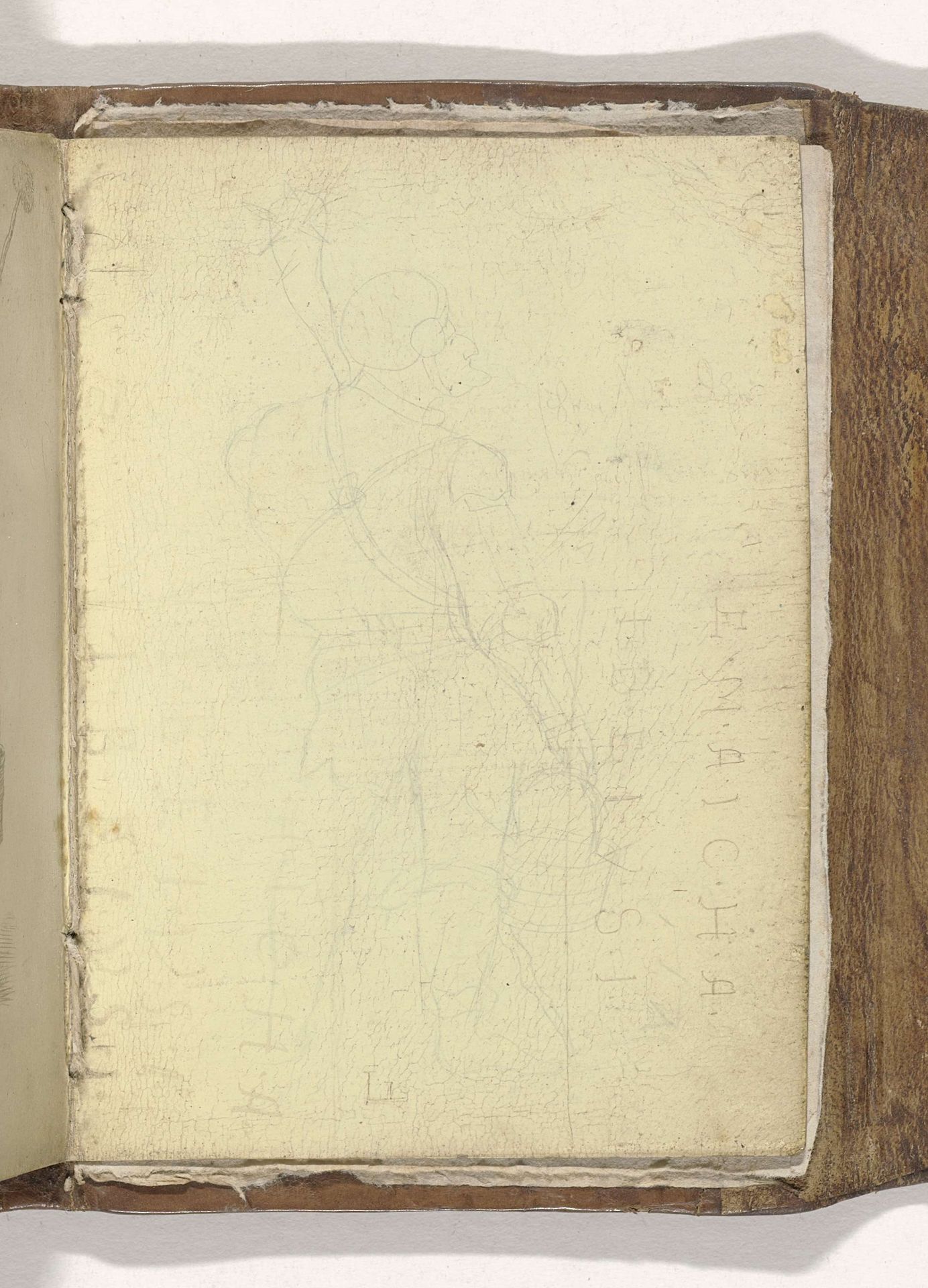 Herhaling van een van de romeinse soldaten op verso van blad 11 by Anonymous