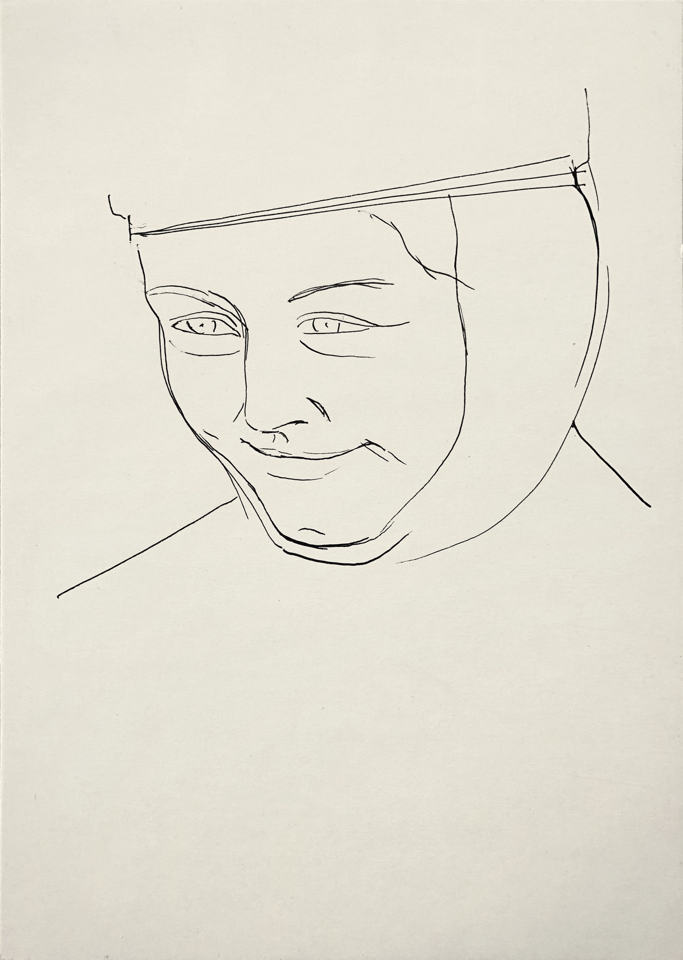 Female image. Based on medieval art by Hryhorii Havrylenko
