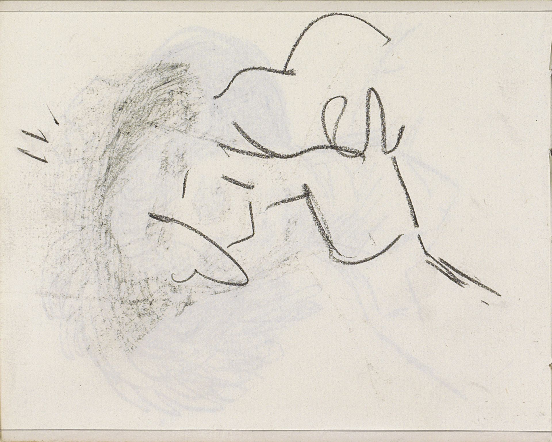 Studie, mogelijk een figuurstudie by Isaac Israels